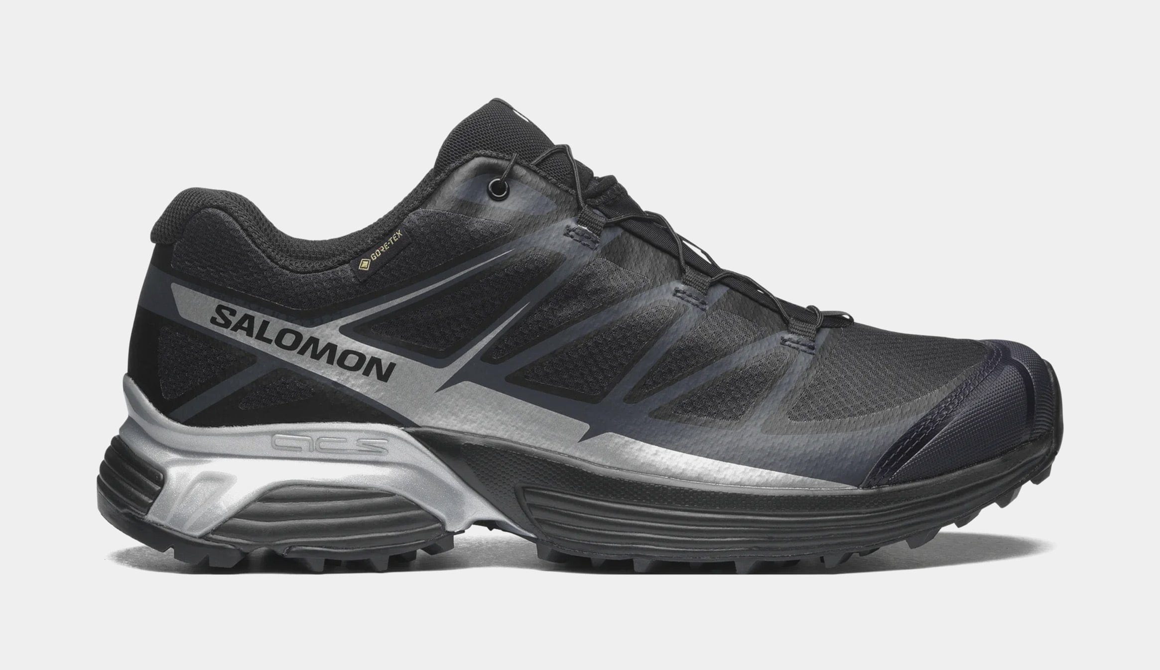 Salomon XT - Pathway GORE - TEX Mens Running Shoes (Black/Silver)