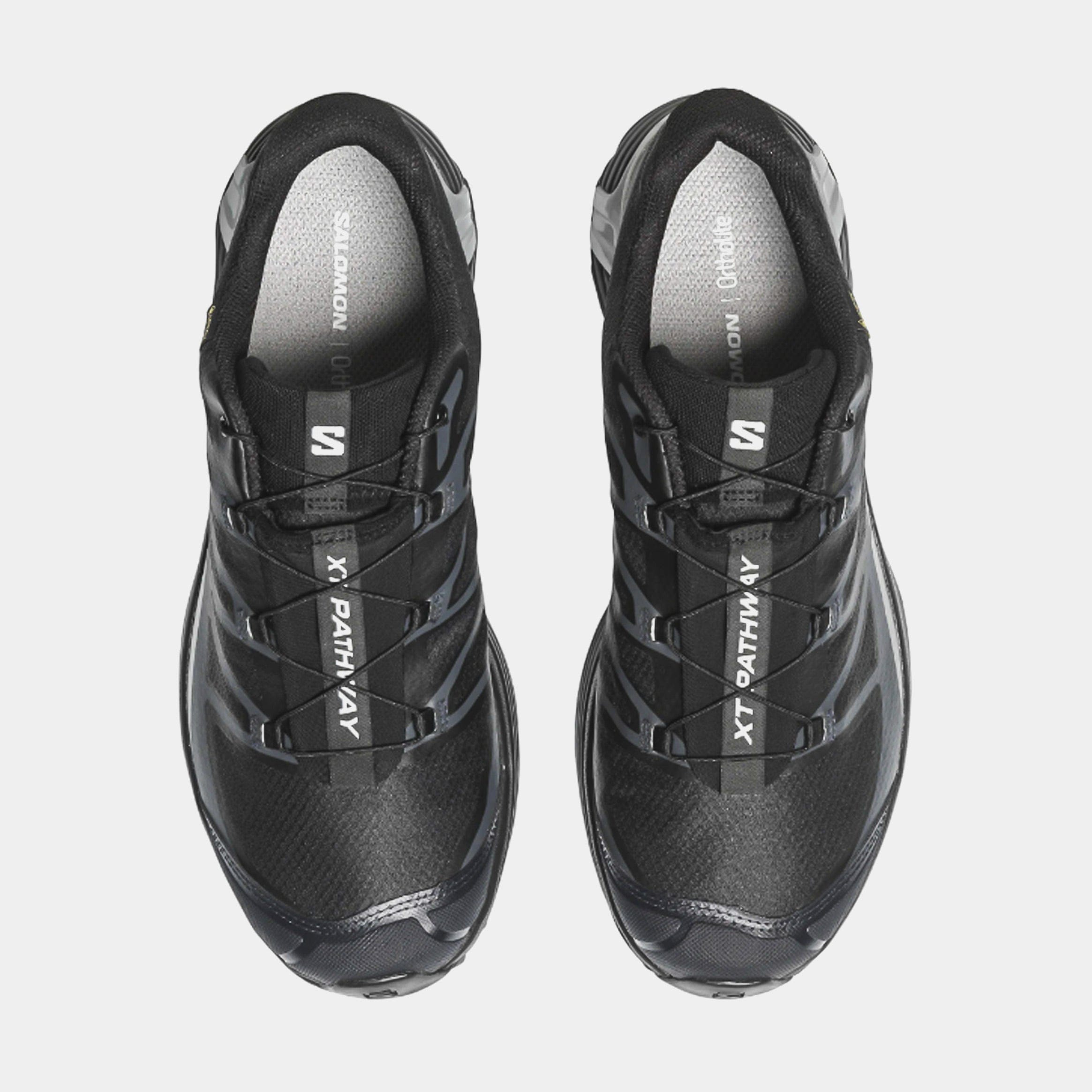 Salomon XT - Pathway GORE - TEX Mens Running Shoes (Black/Silver)