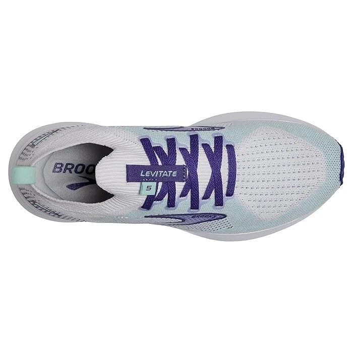 Brooks Levitate Stealthfit1203591B127 Womens White Running Shoes HAM698