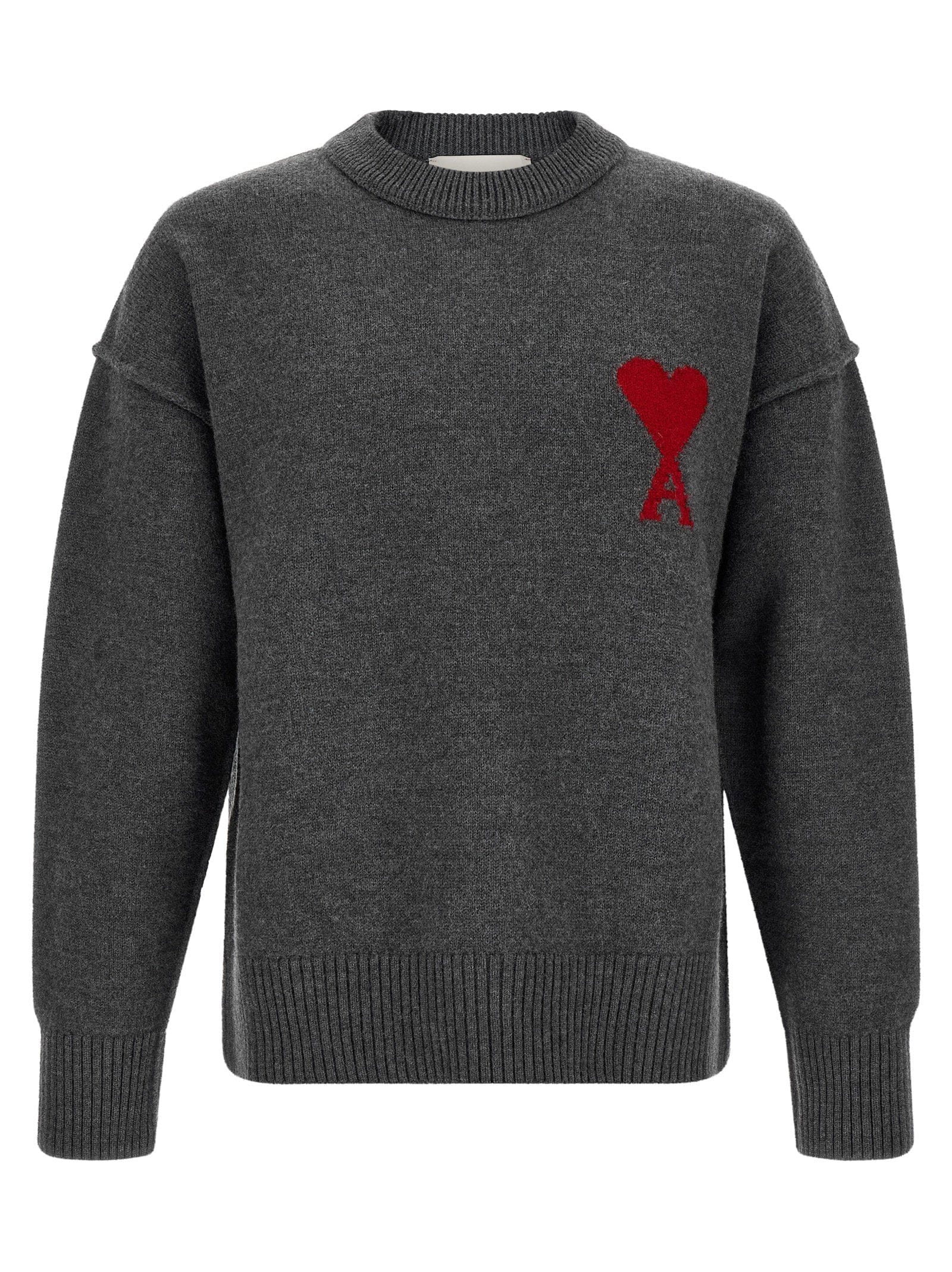 AMI Paris Sweater — Charcoal