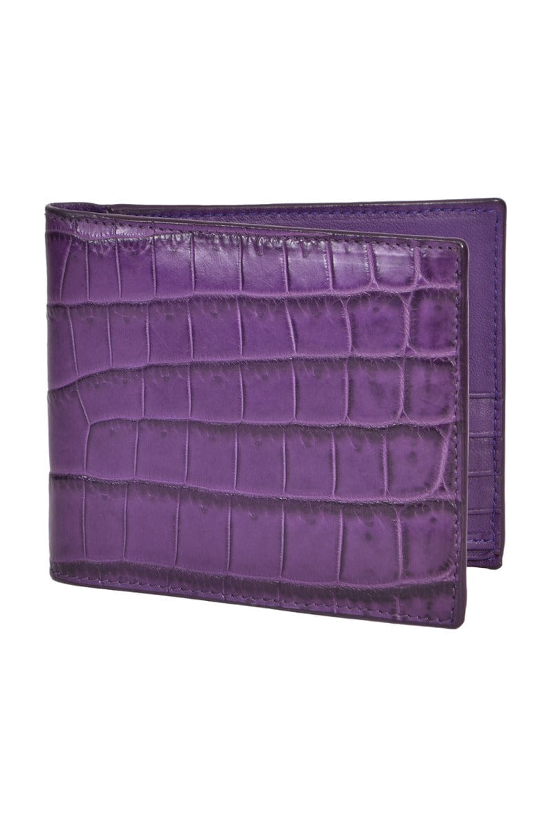Bottega Veneta Crocodile Leather Bi Fold Wallet Rt129 - 103