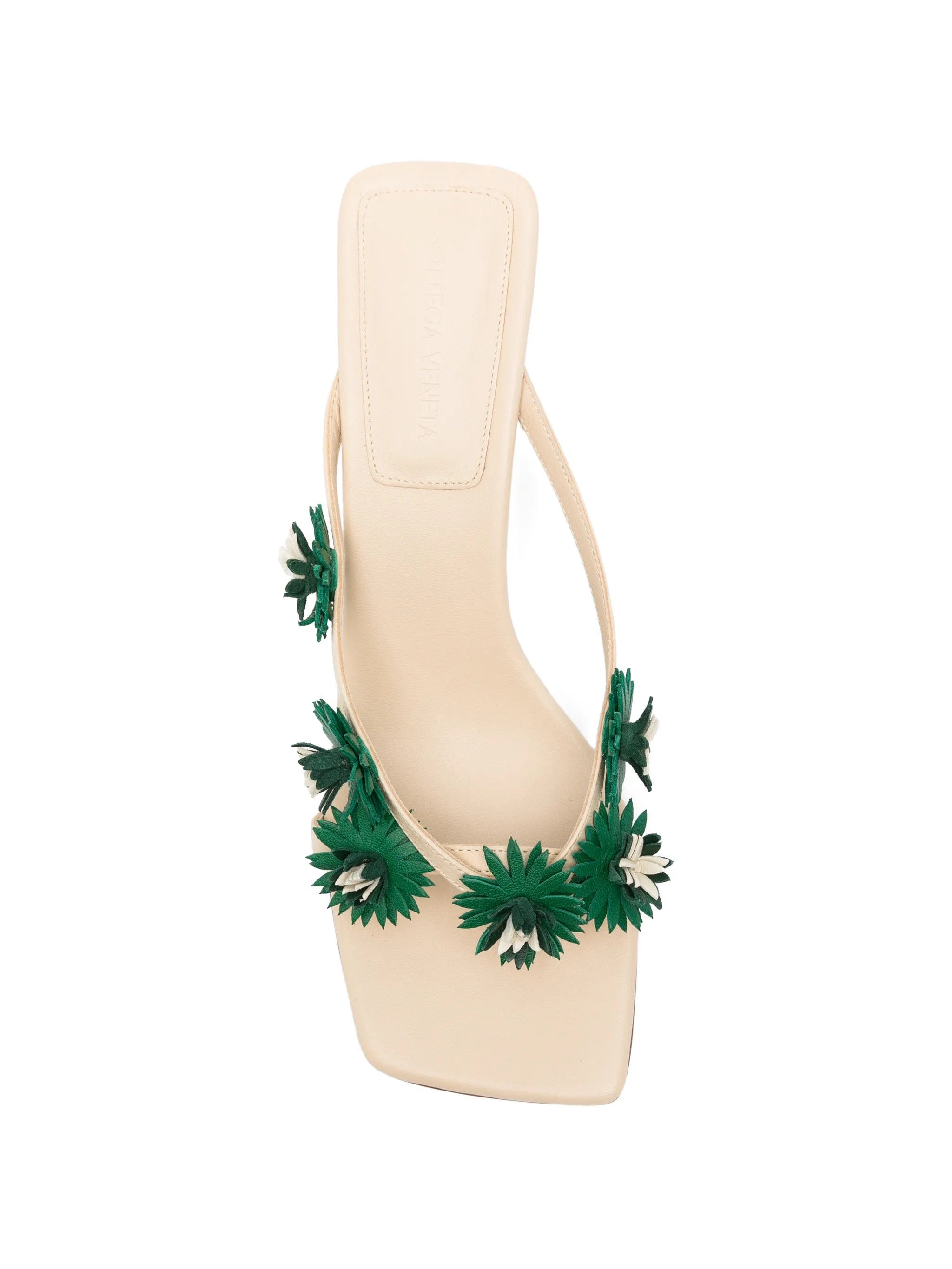 Bottega Veneta Riva floral sandals