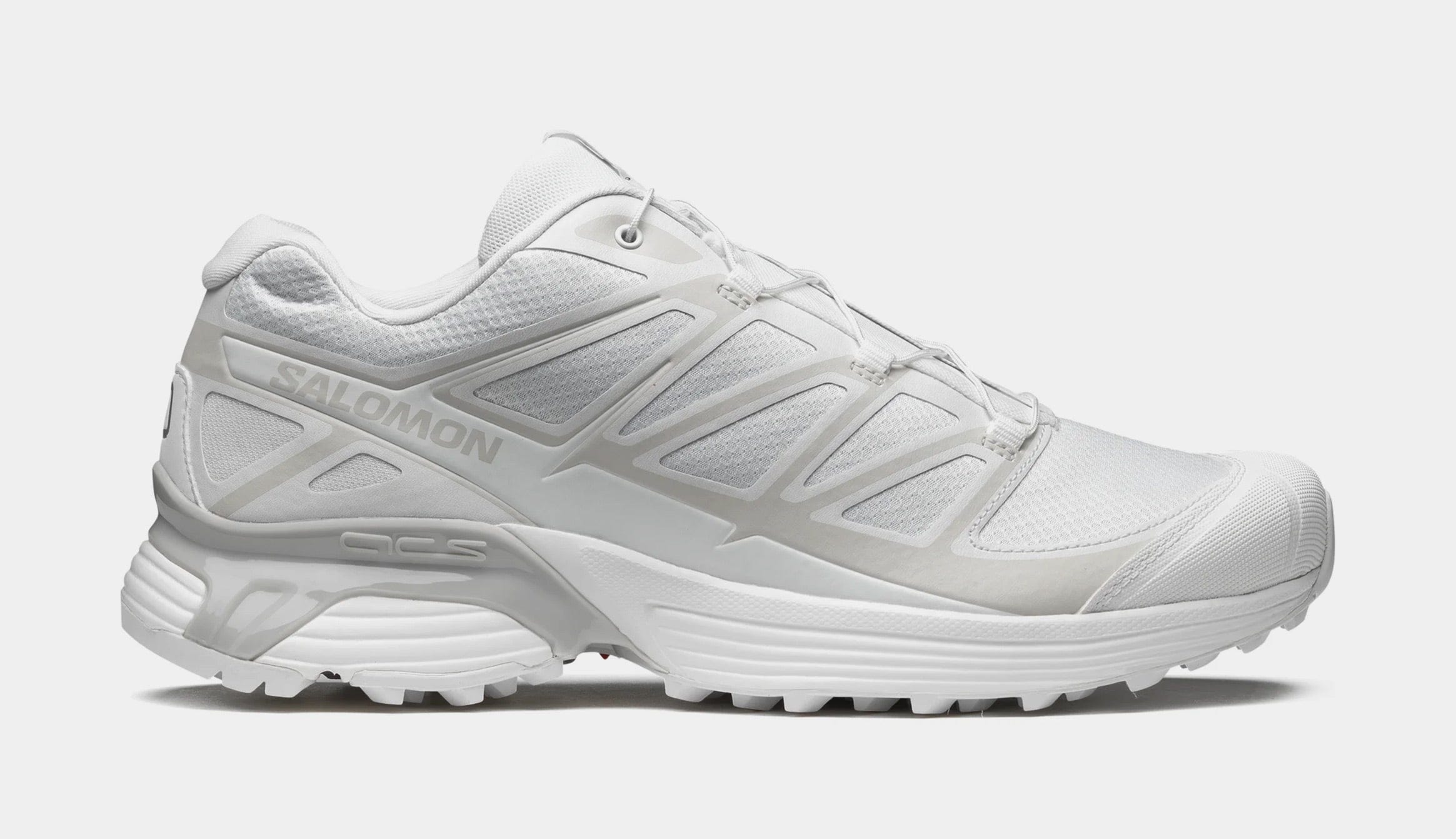 Salomon XT Pathway 2 Mens Running Shoes (White/White/Metal)