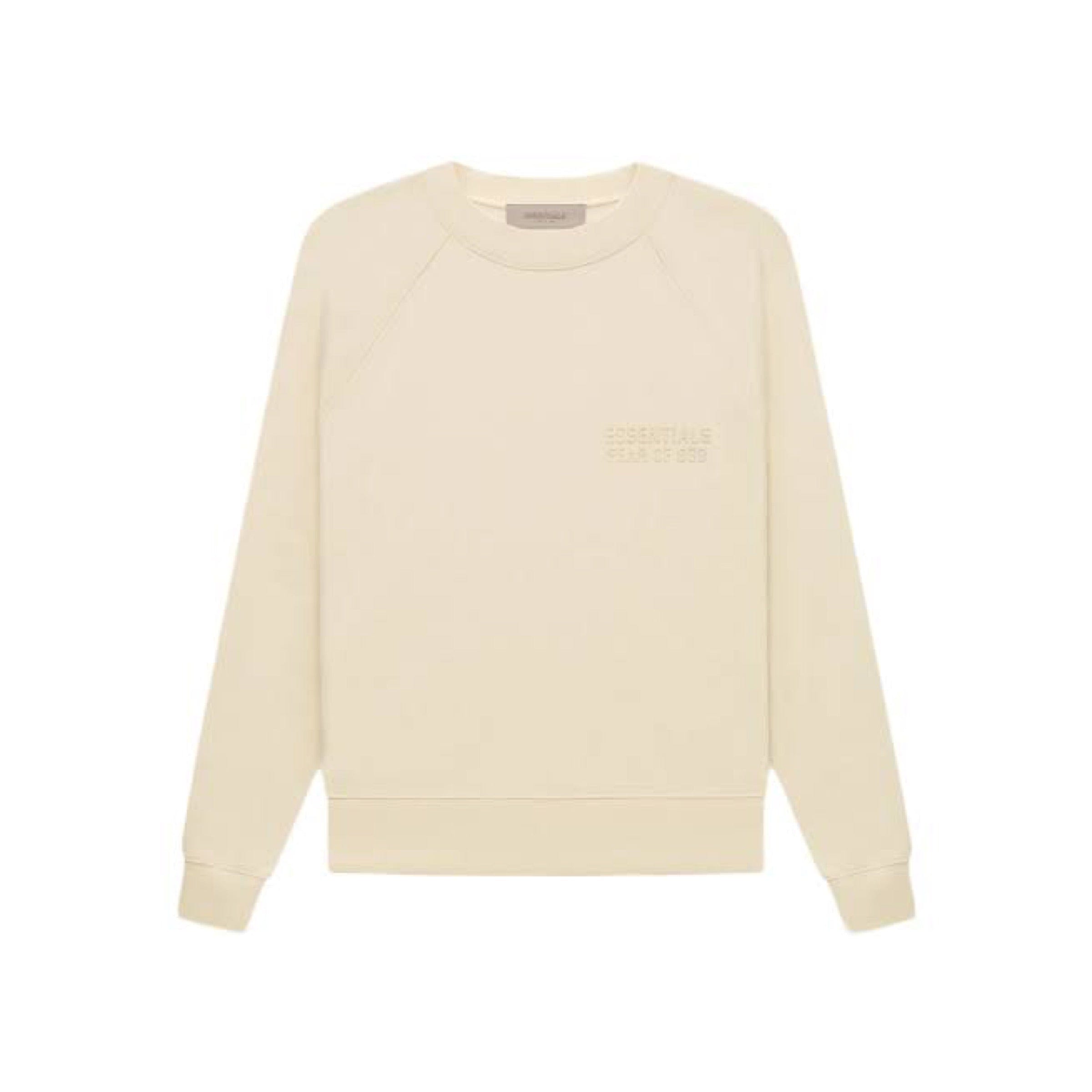 Fear of God ESSENTIALS Crewneck - Egg Shell (Fall 22)