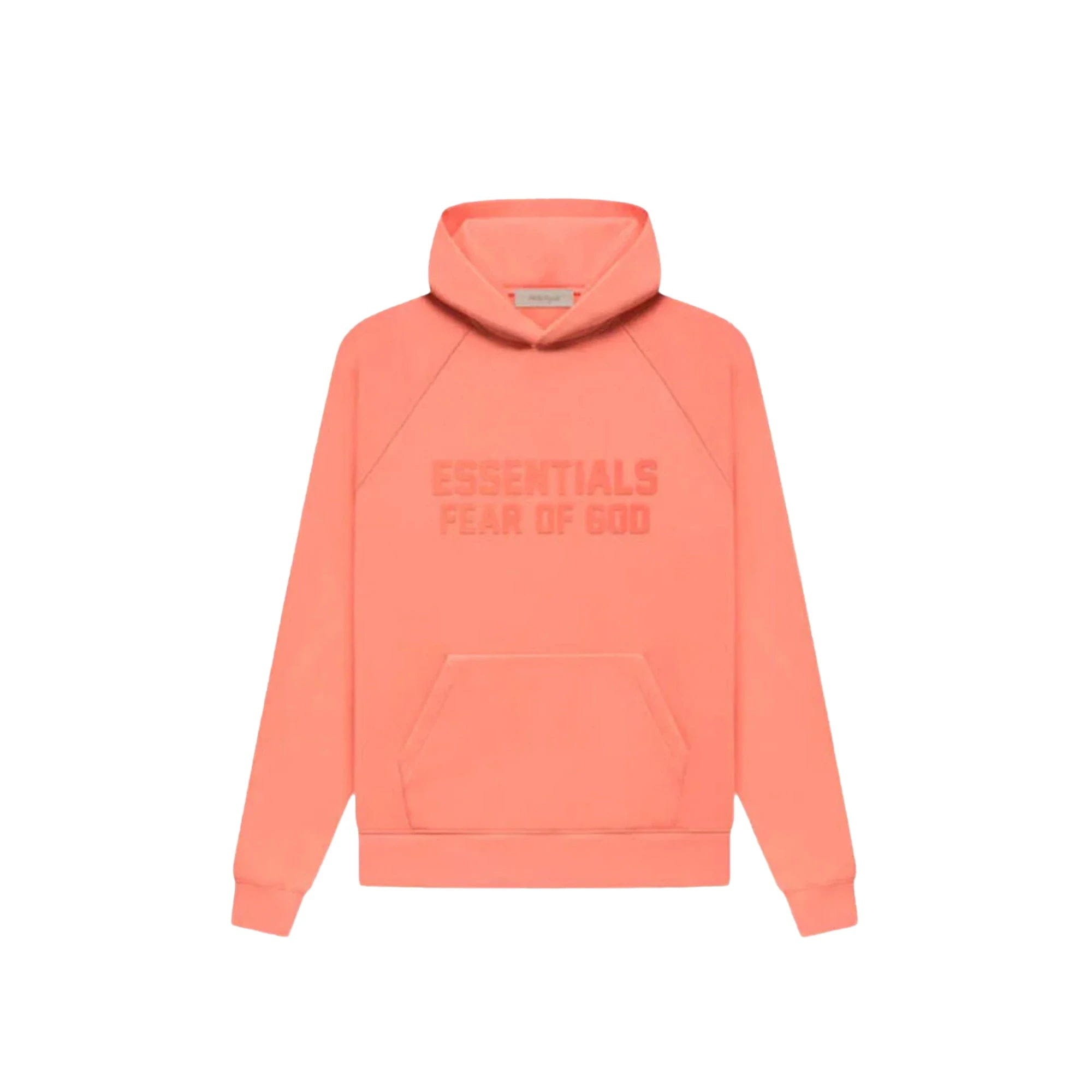 Fear of God Essentials ESSENTIALS Pullover Hoodie Coral (FW22)