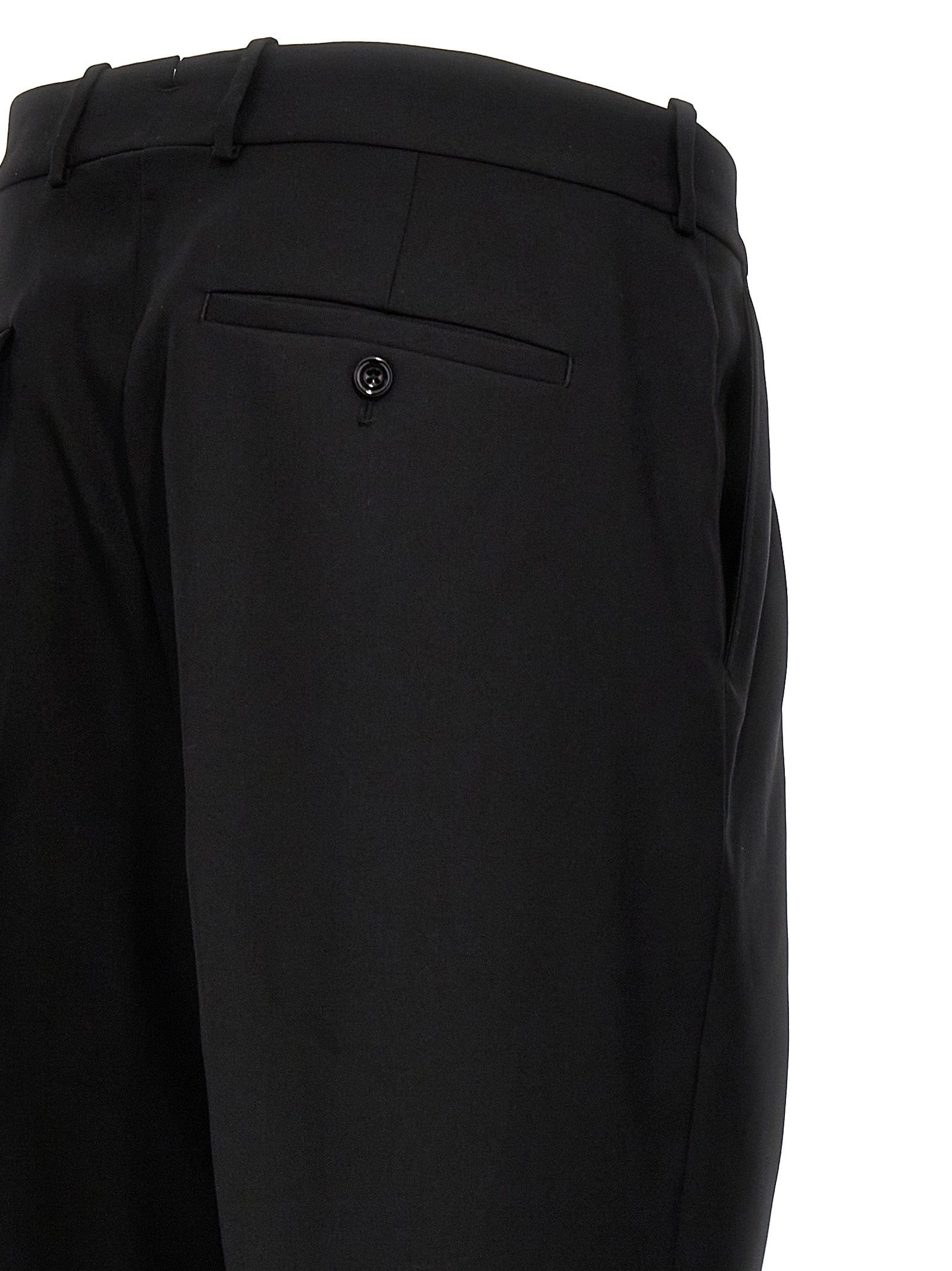 Alexander McQueen Wool Dress Men's Pants