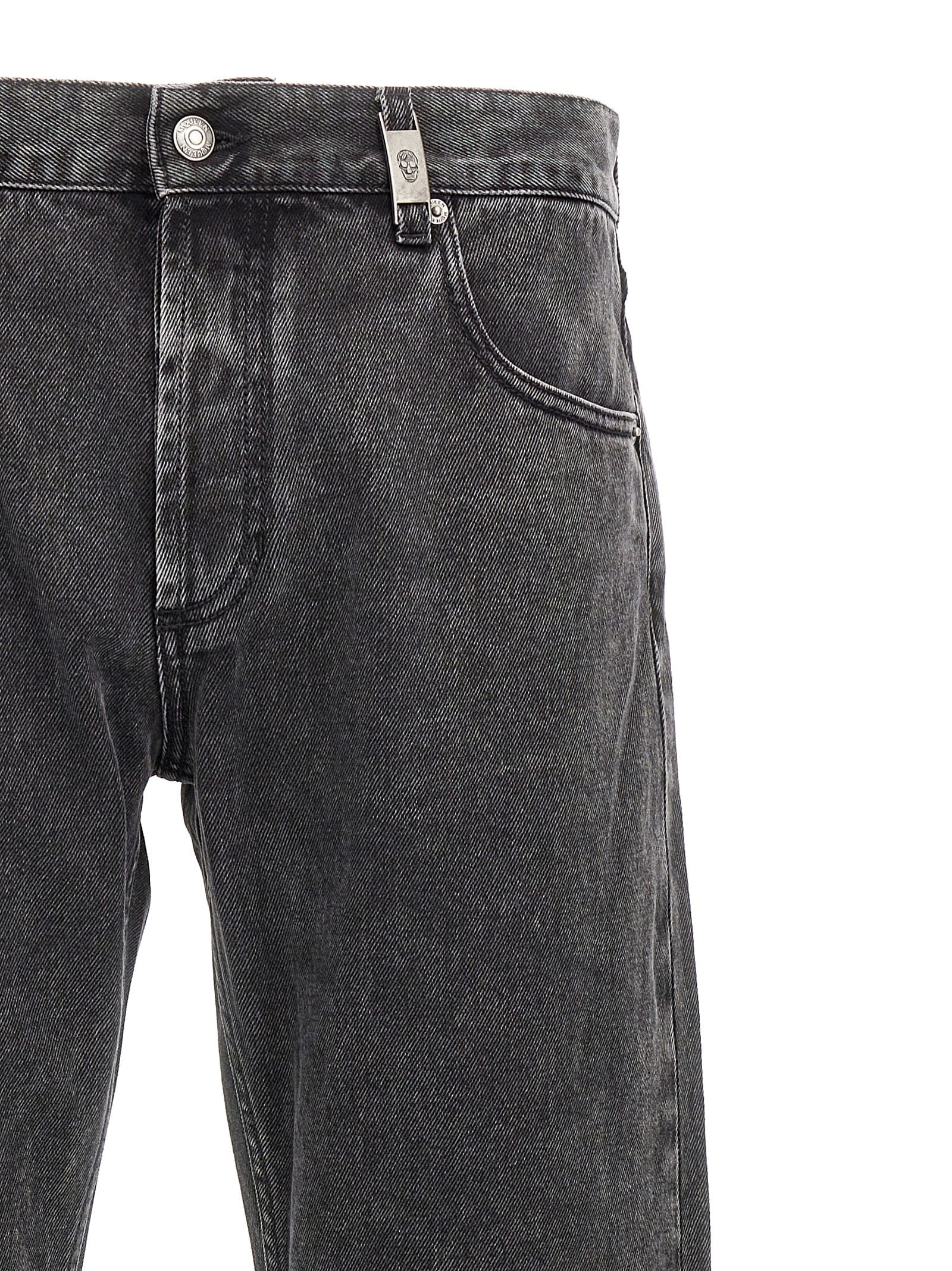 Alexander McQueen Cotton Straight - Leg Men's Jeans
