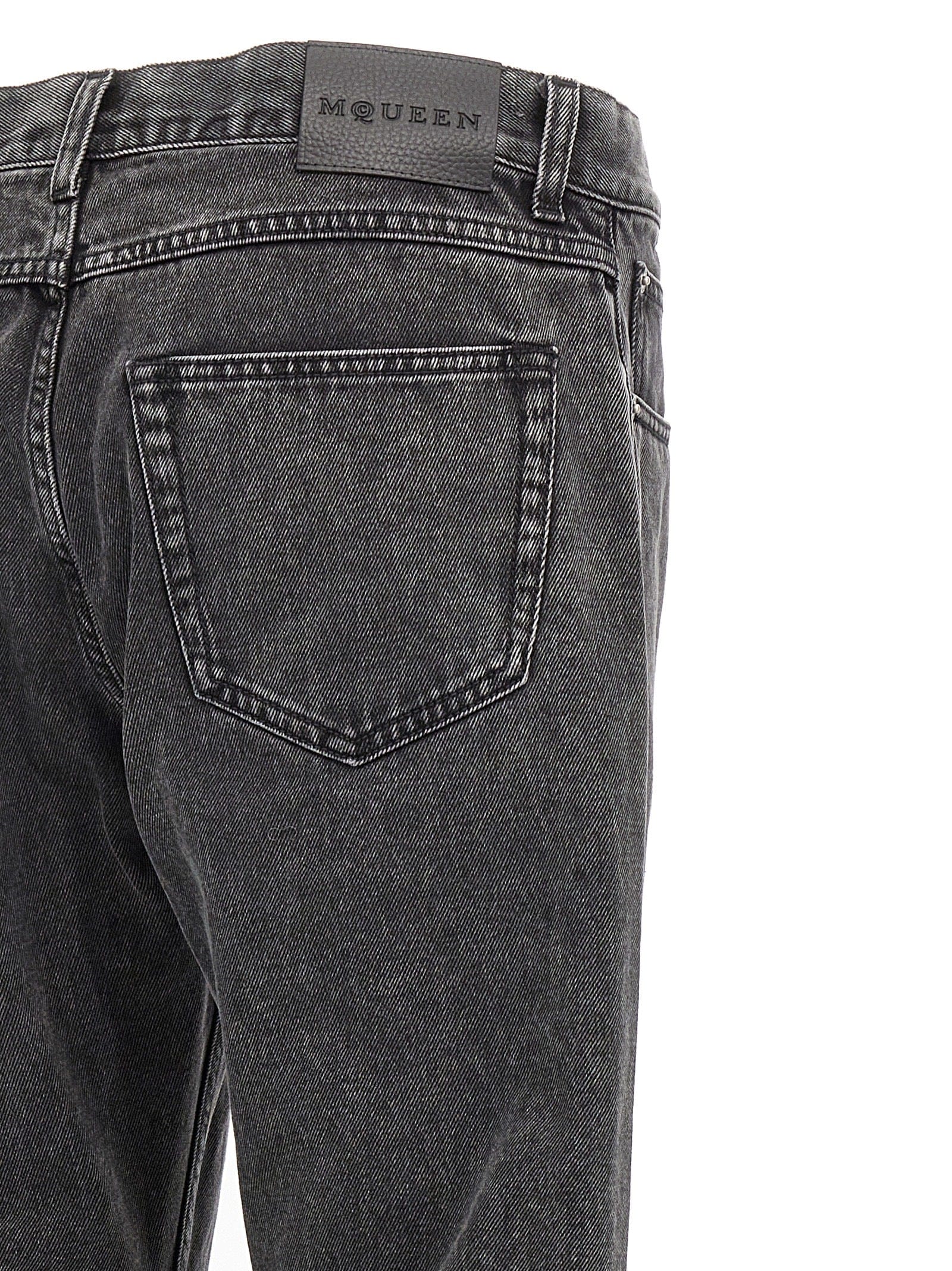 Alexander McQueen Cotton Straight - Leg Men's Jeans