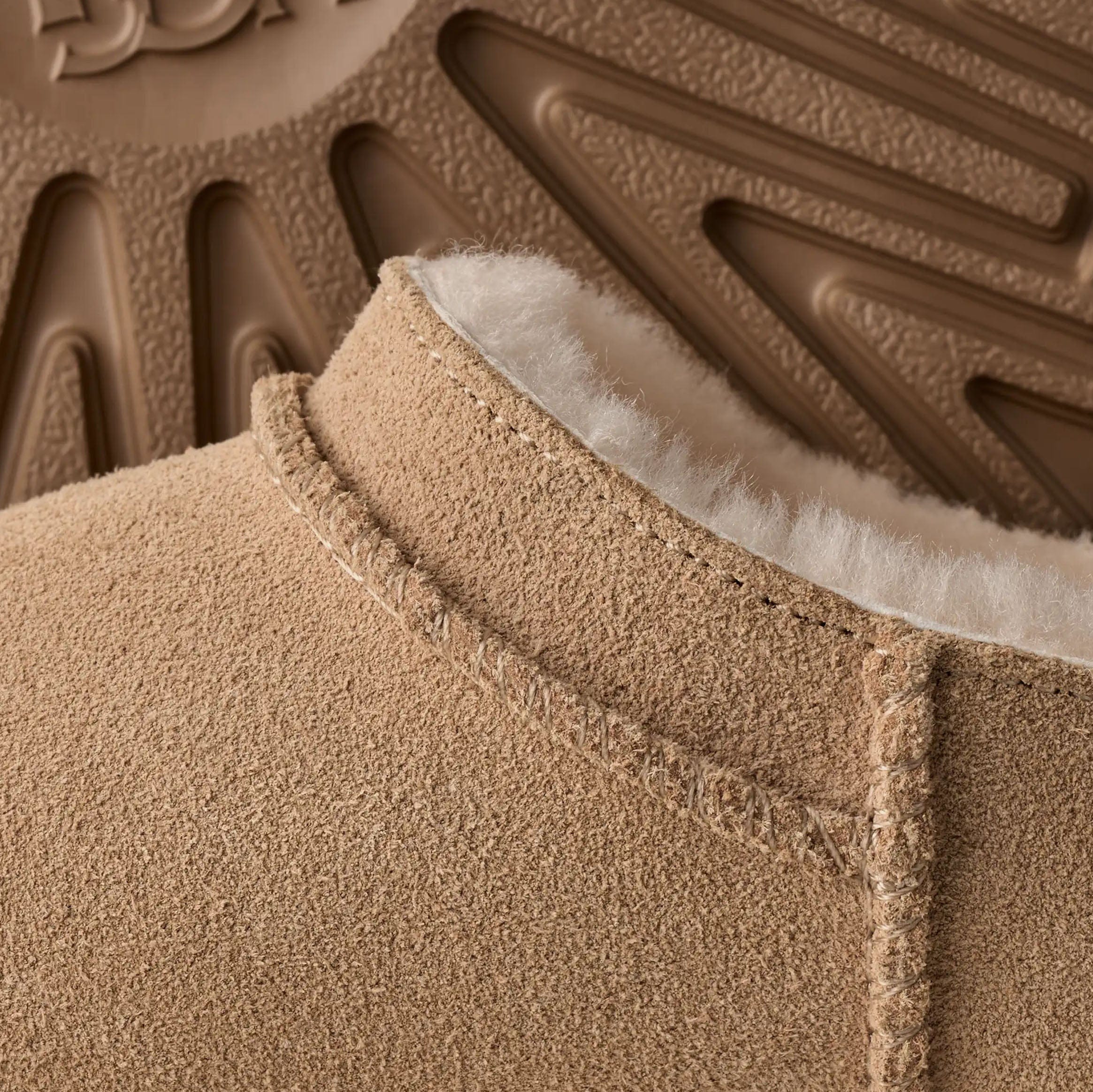 UGG Classic Micro Grade School Lifestyle Boots (Sand)