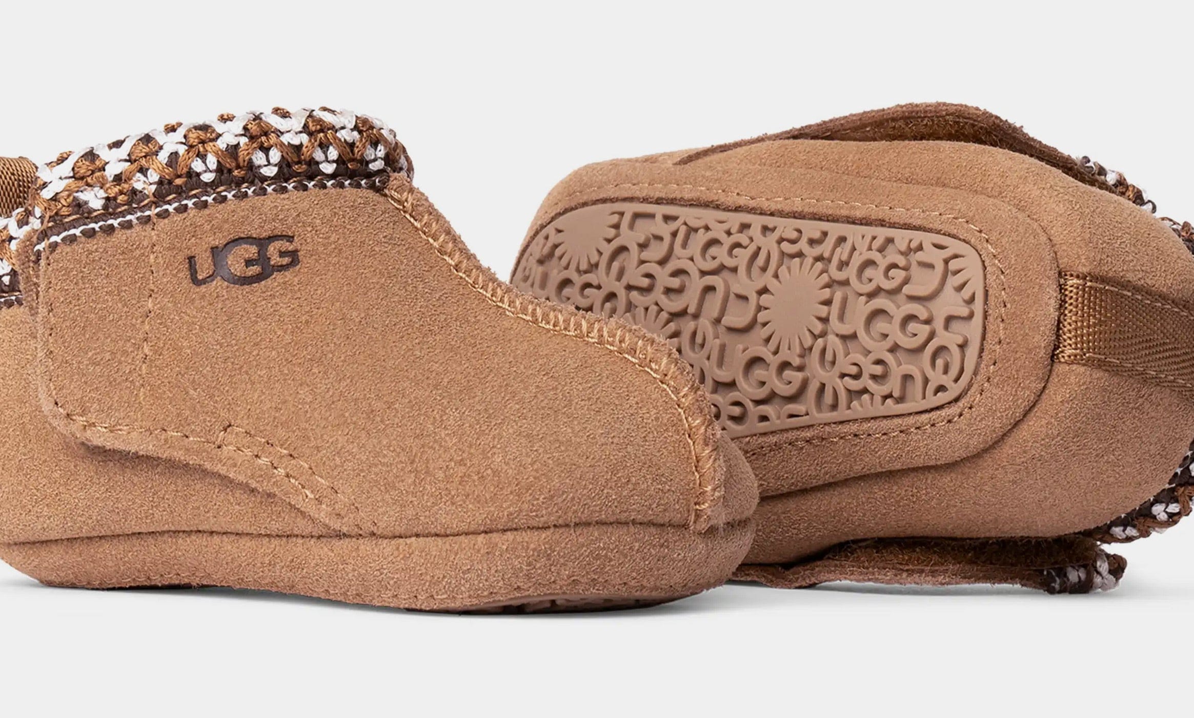 UGG Tasman Slipper Infant Toddler Sandals (Beige)