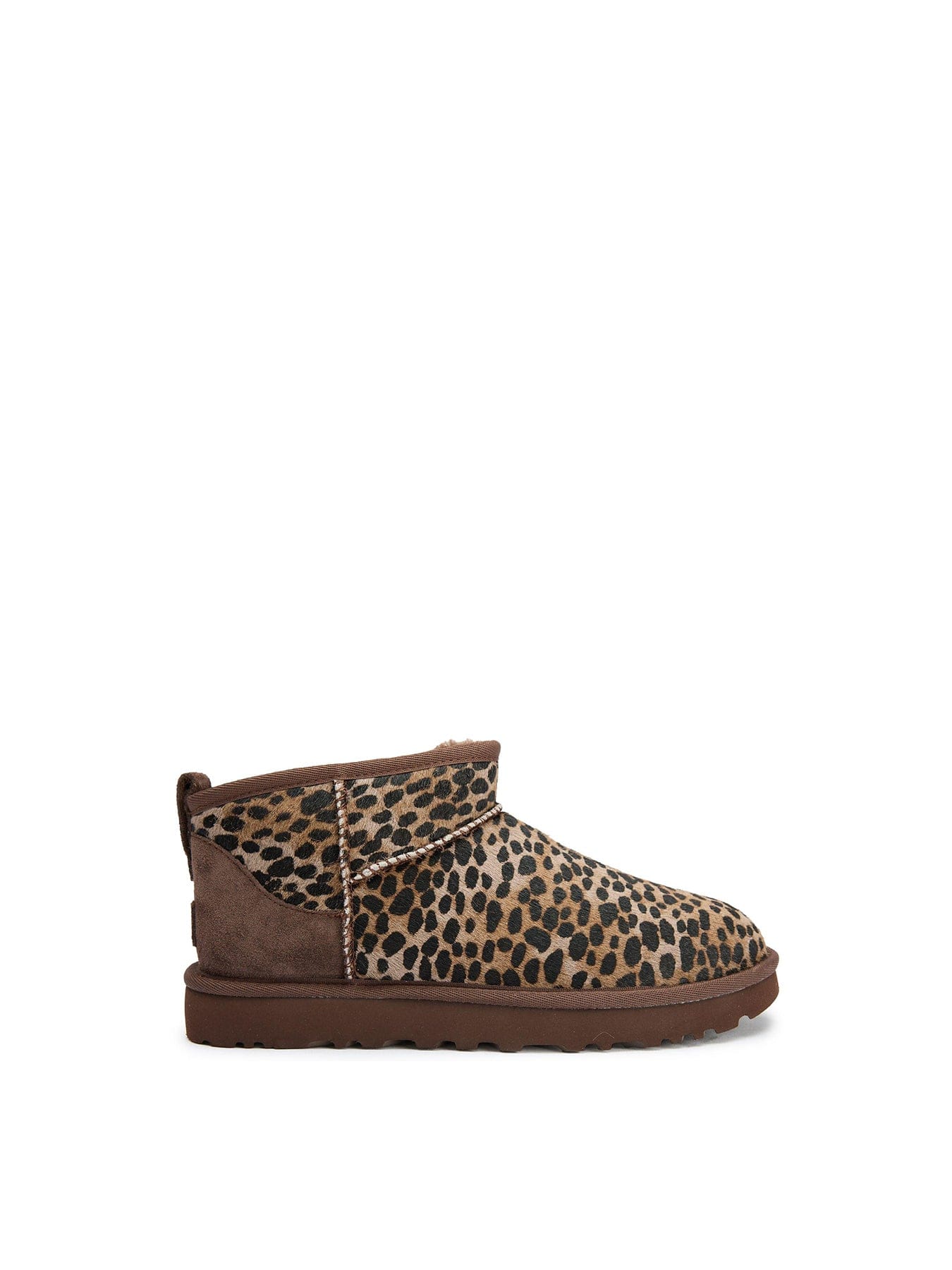UGG Classic Ultra Mini Caspian Suede Ankle Boots Brown