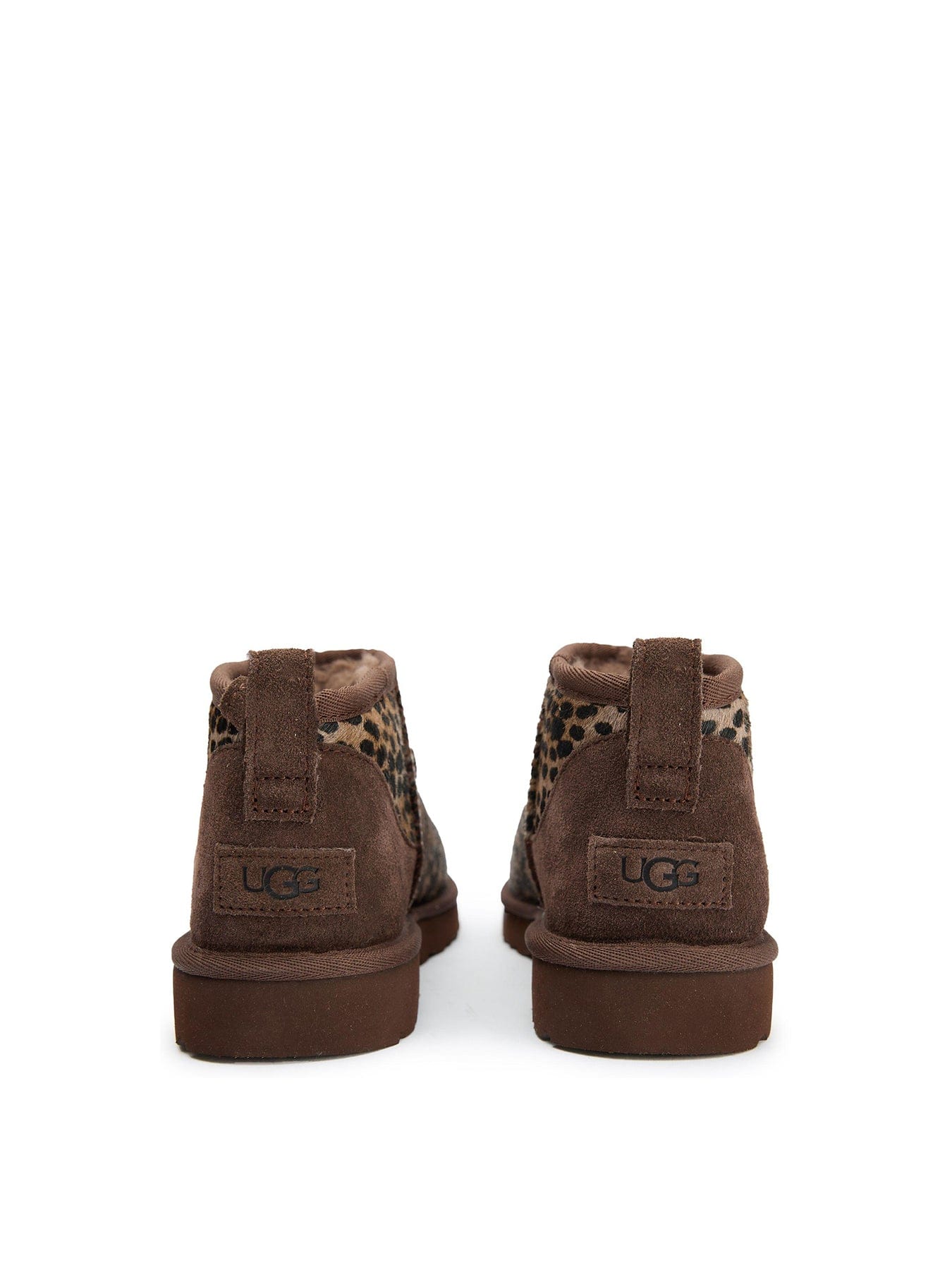 UGG Classic Ultra Mini Caspian Suede Ankle Boots Brown