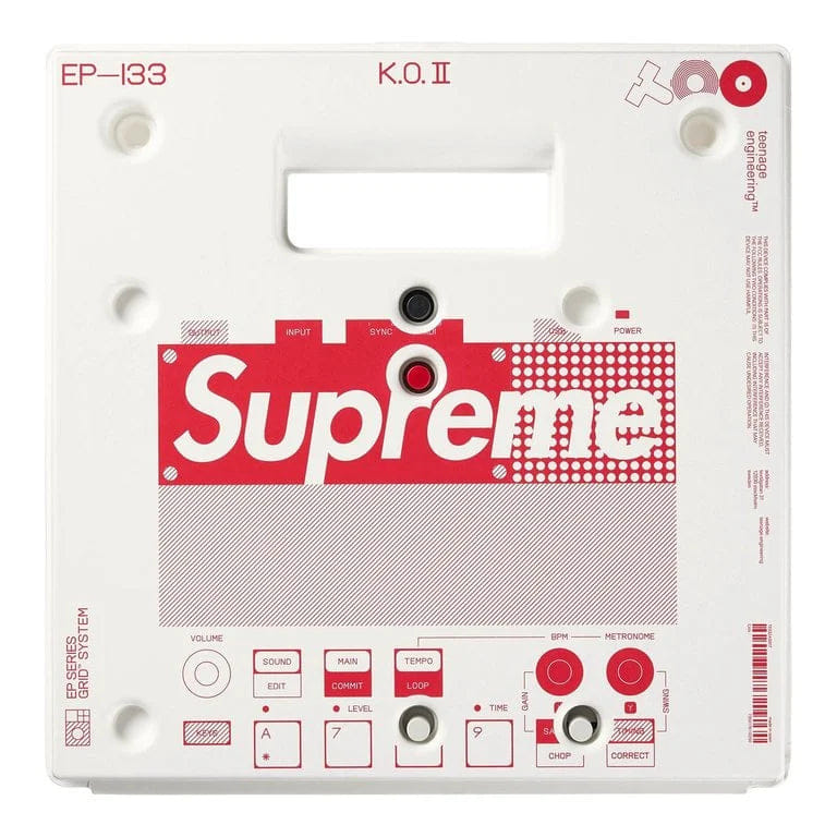 Supreme teenage engineering EP - 133 K.O. II Sampler White