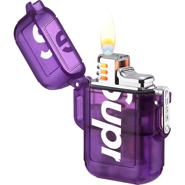 Supreme Windmill Zag Lighter Purple