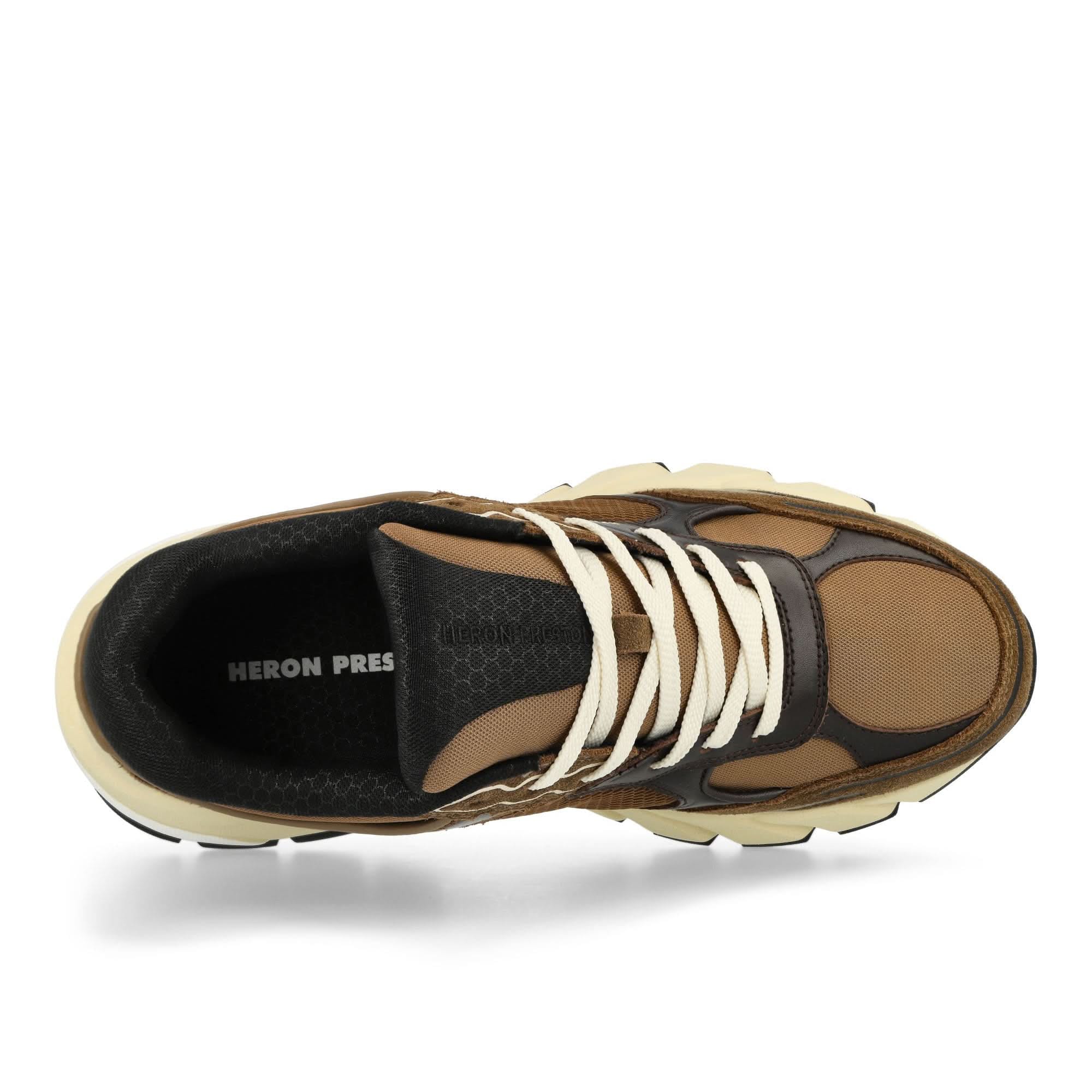 Heron Preston Block Stepper Suede Sneaker