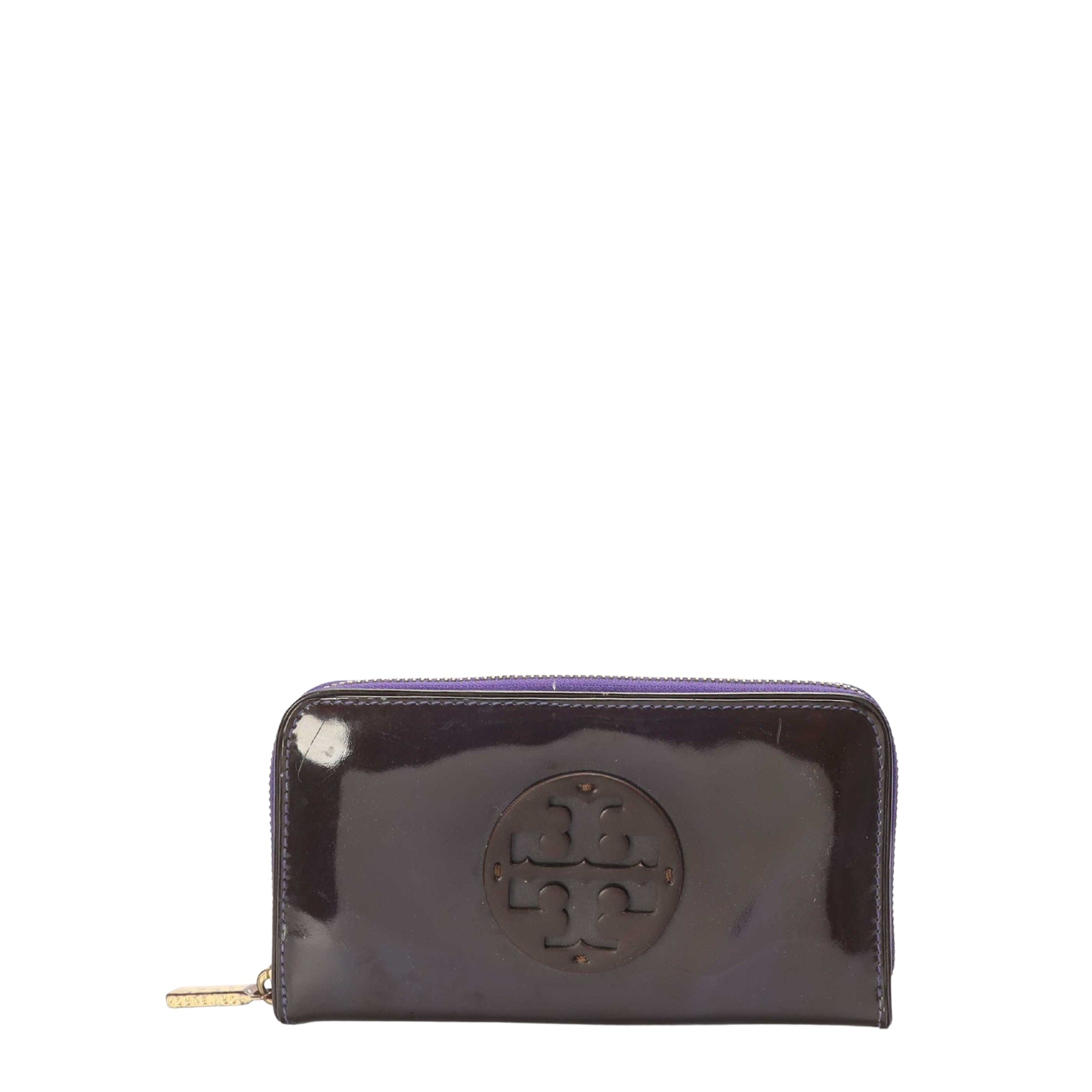 Tory Burch Black Zip Around Wallet