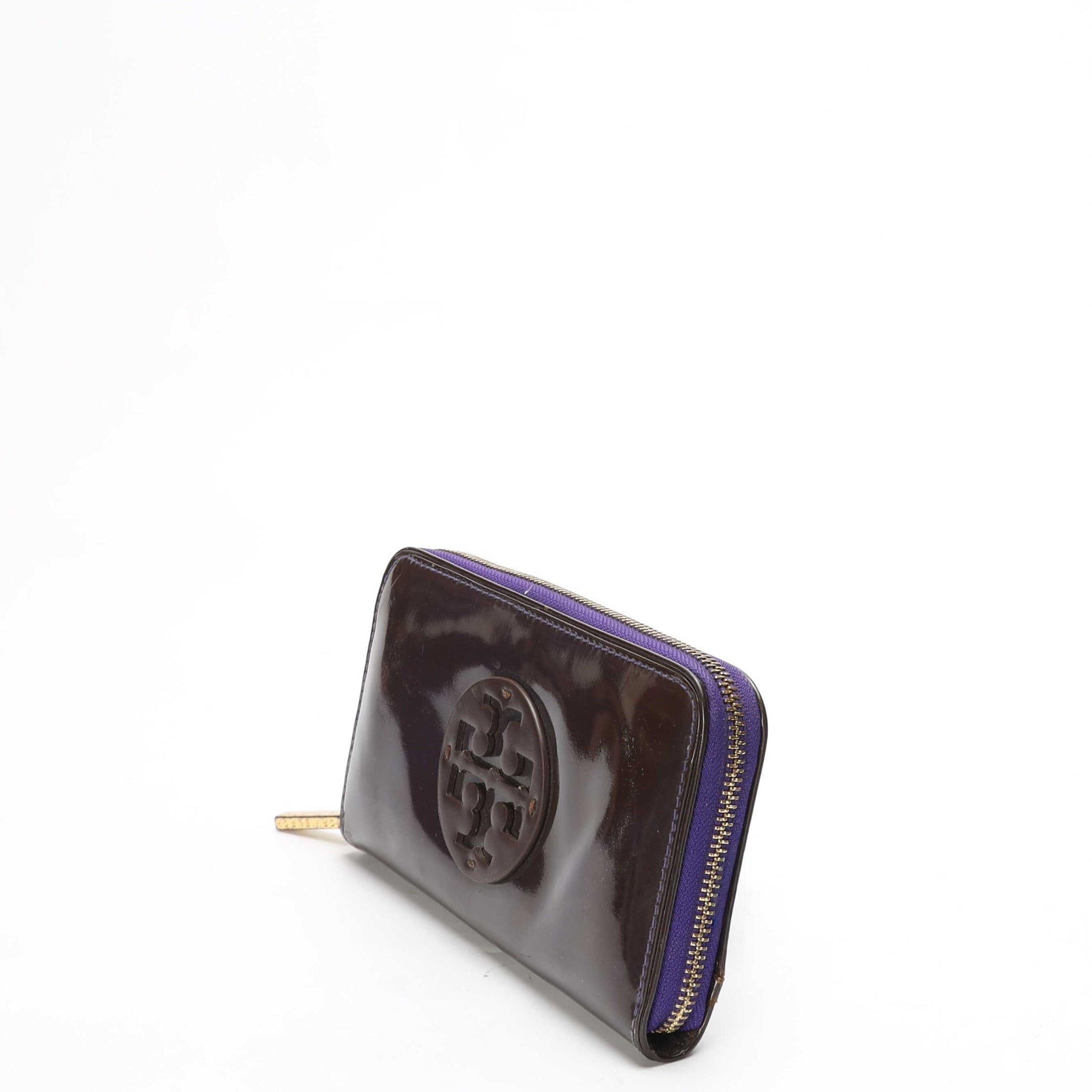 Tory Burch Black Zip Around Wallet