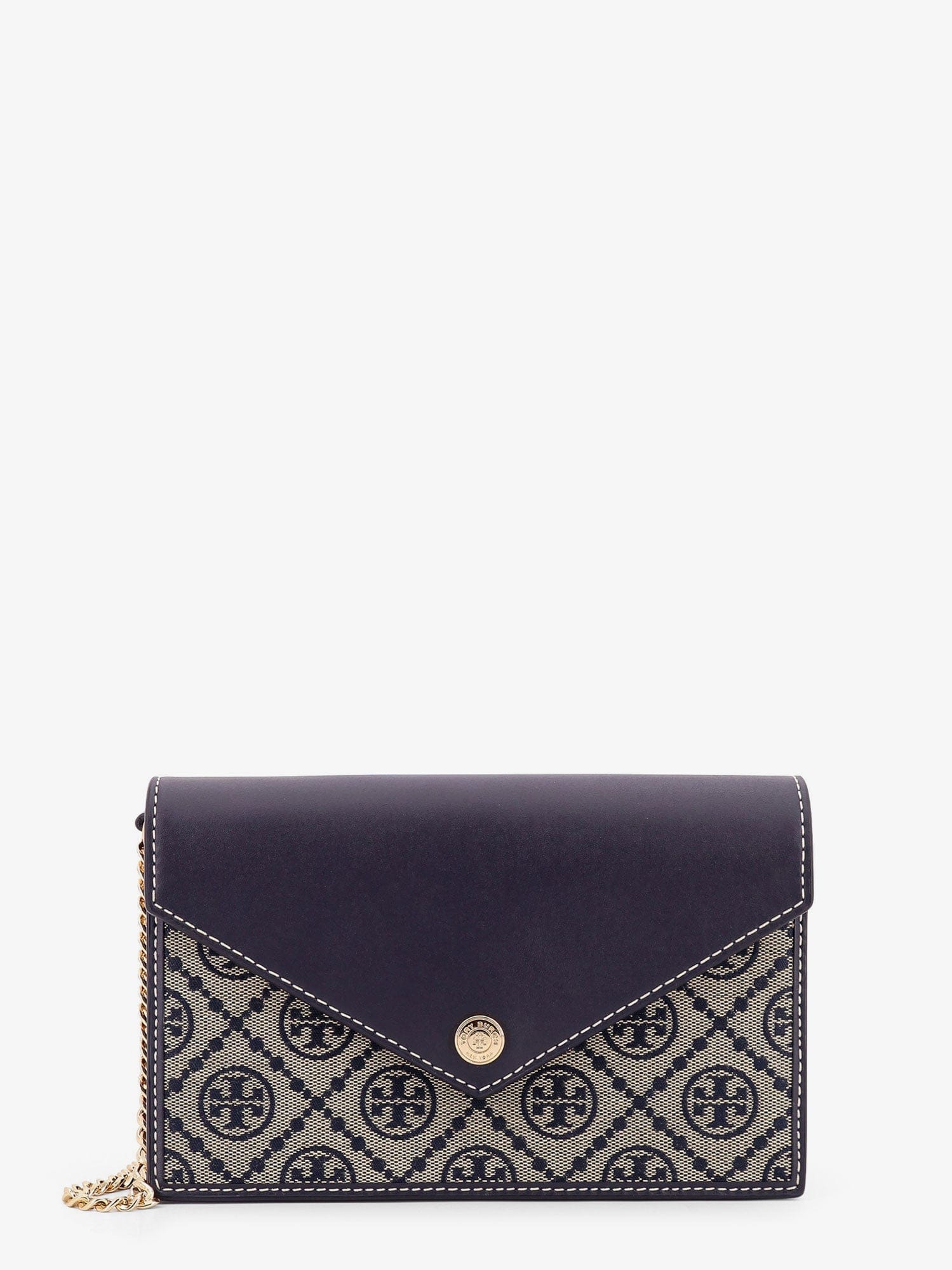 Tory Burch T - Monogram Envelope Chain Wallet