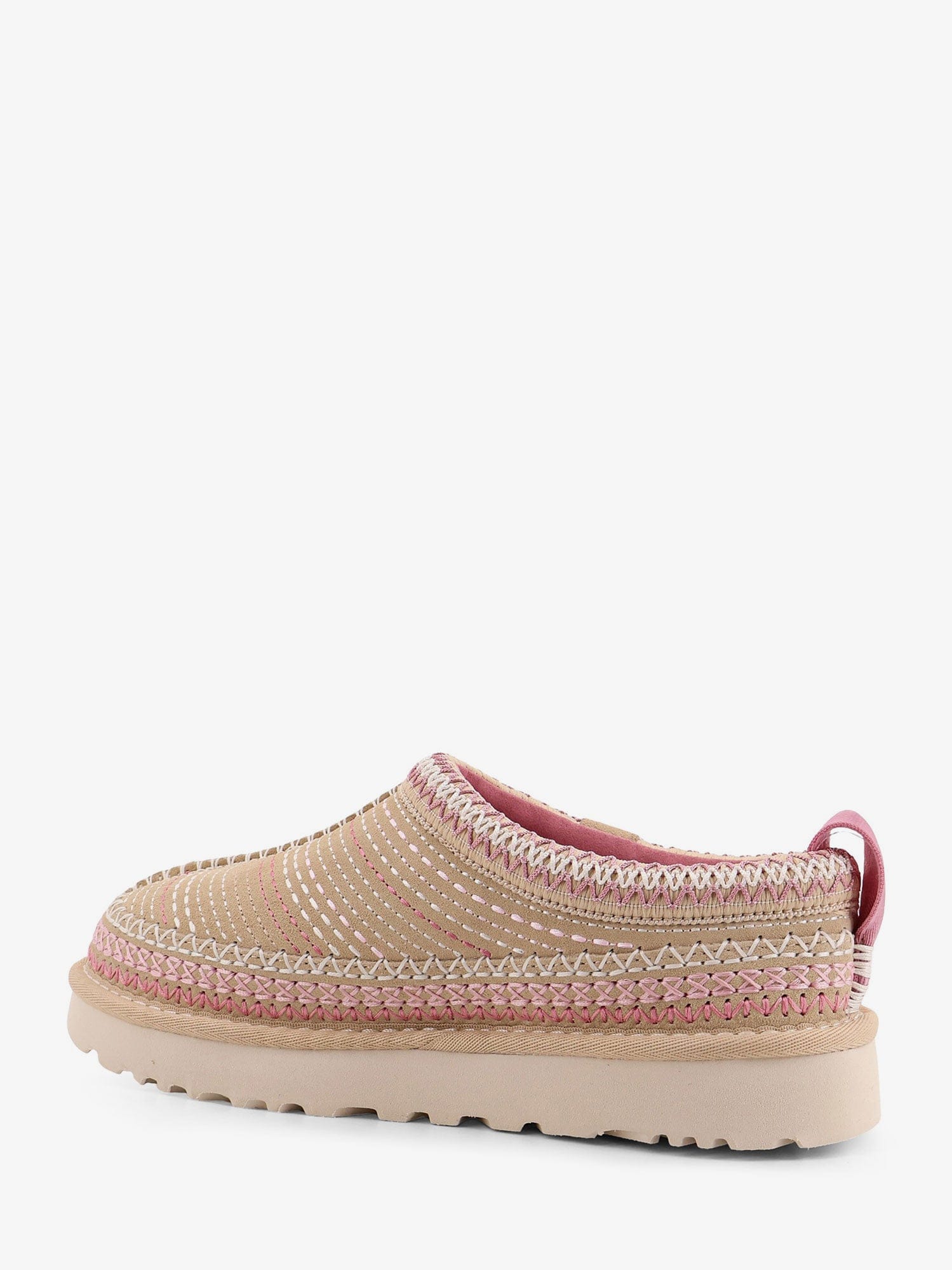 UGG W Tasman Meadow suede sandals with multicolor stitching