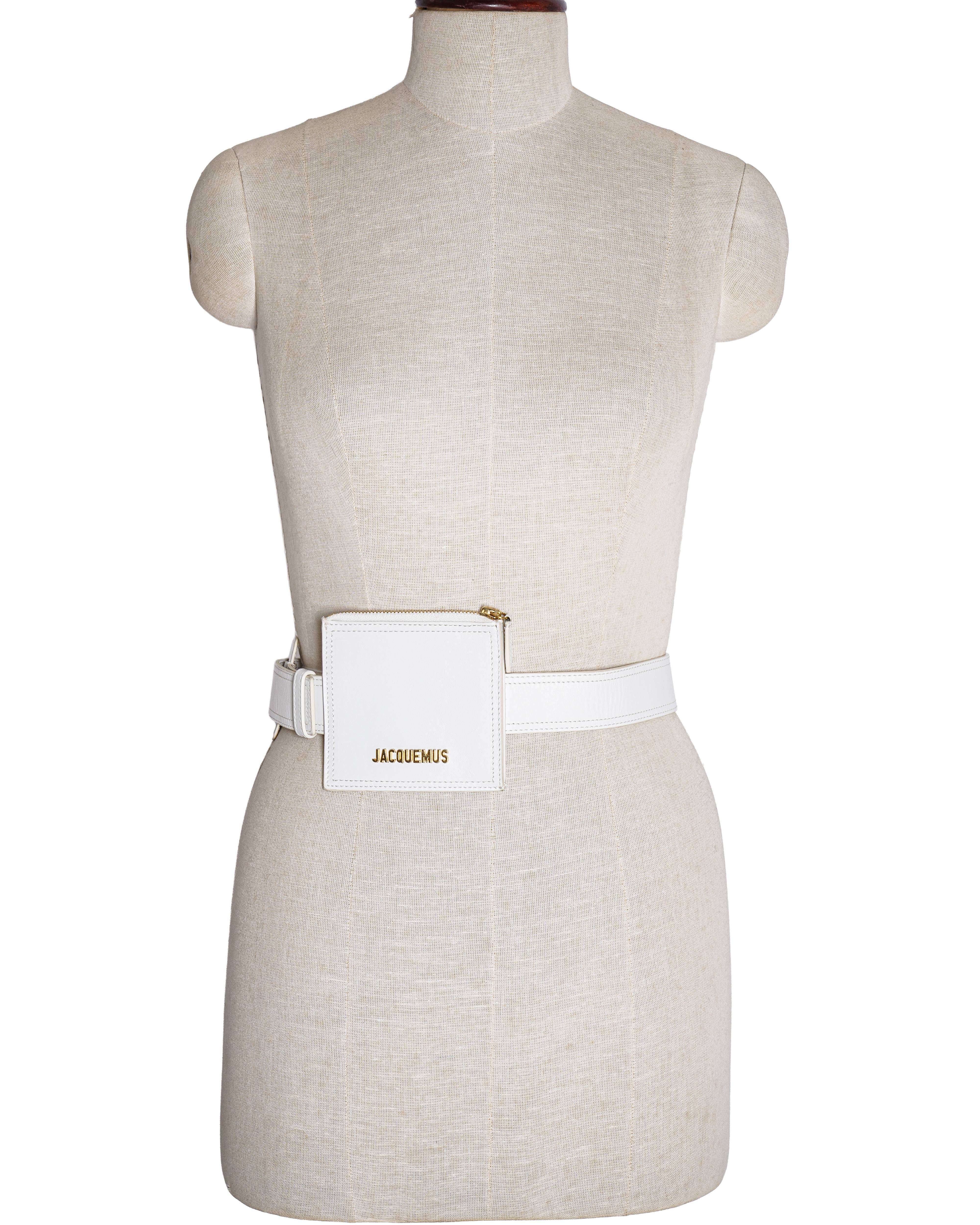 Jacquemus Le Porte Ceinture Belt Bag In White