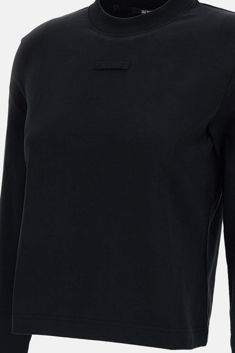 Jacquemus T - SHIRT MANICHE LUNGHE GROS GRAIN
