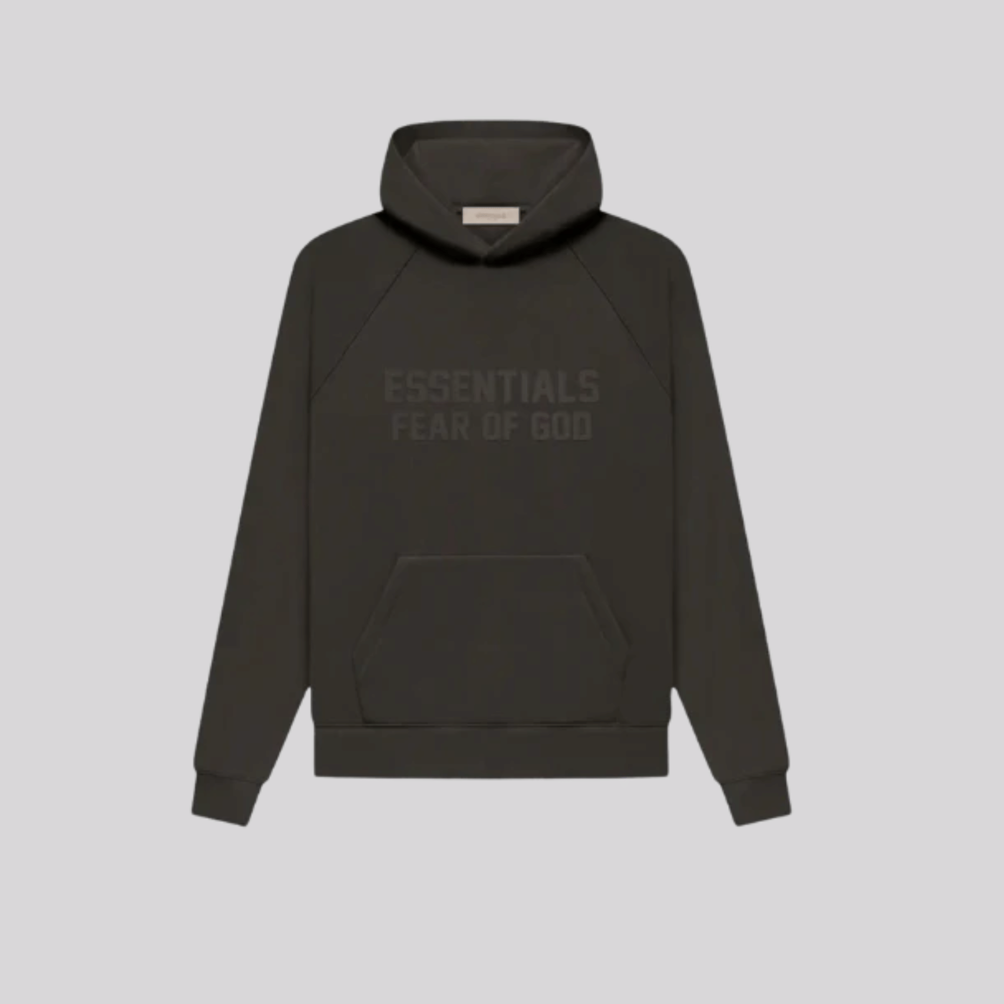 Fear of God Essentials OFF BLACK HOODIE
