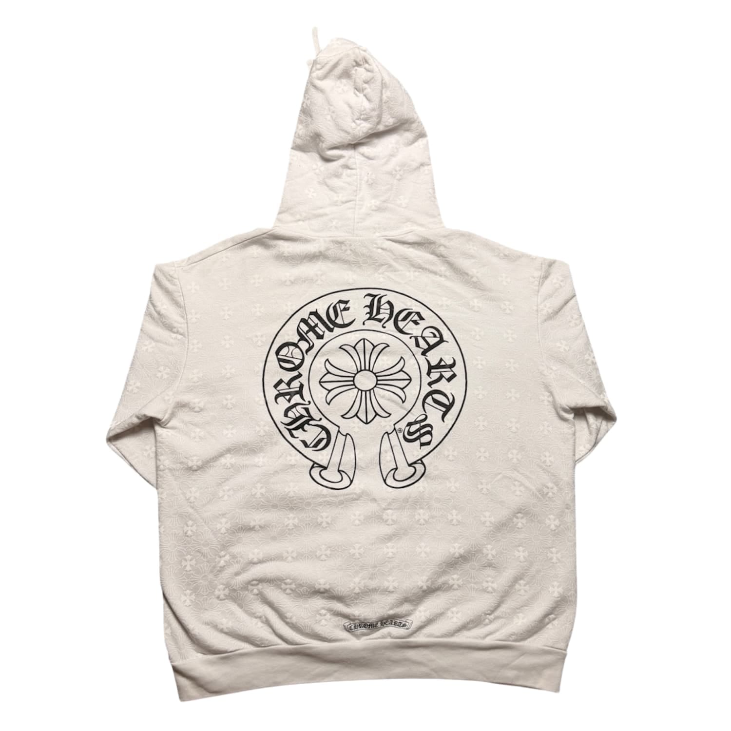 Chrome Hearts Horseshoe Monogram Hoodie White