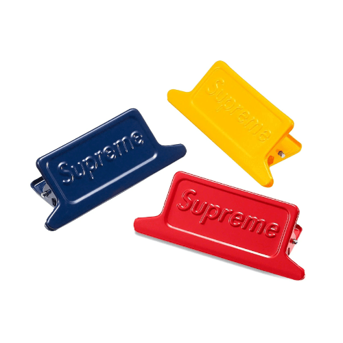 Supreme New York Dulton Small Clips Set of 3 Multicolour