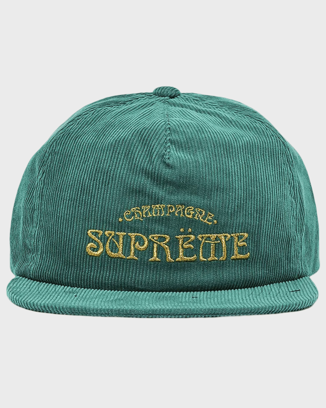 Supreme Champagne Corduroy 5 - Panel Green