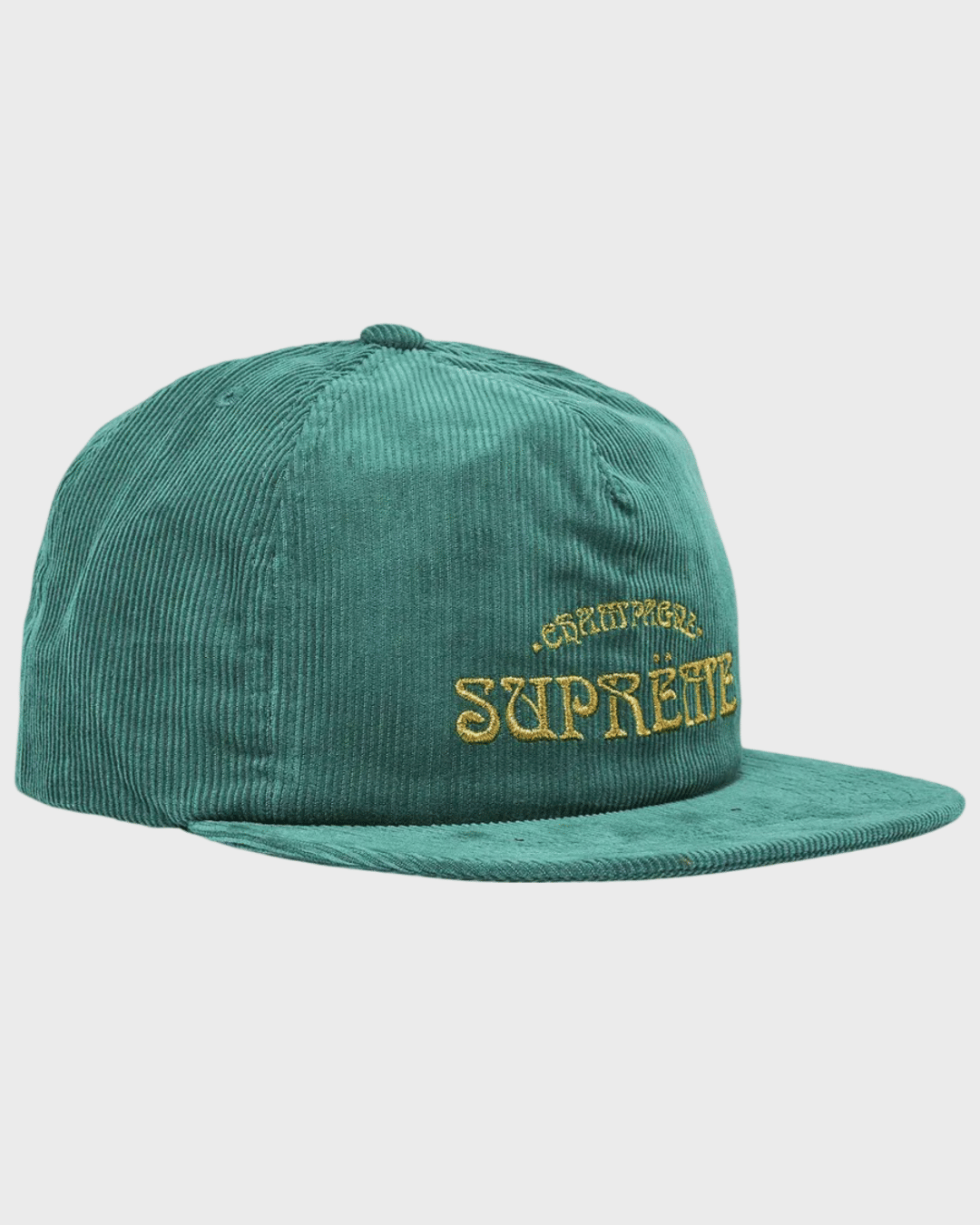 Supreme Champagne Corduroy 5 - Panel Green