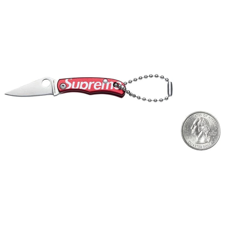 Supreme Spyderco Bug Knife (Red)