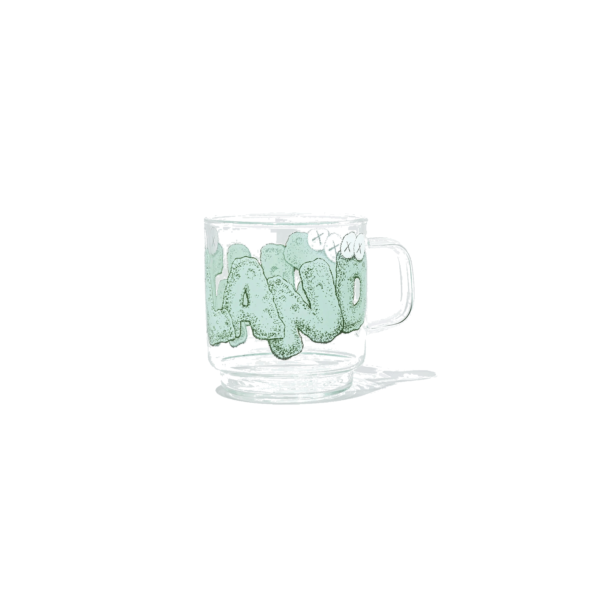 Supreme KAWS Holiday Thailand Glass Mug (SS25)