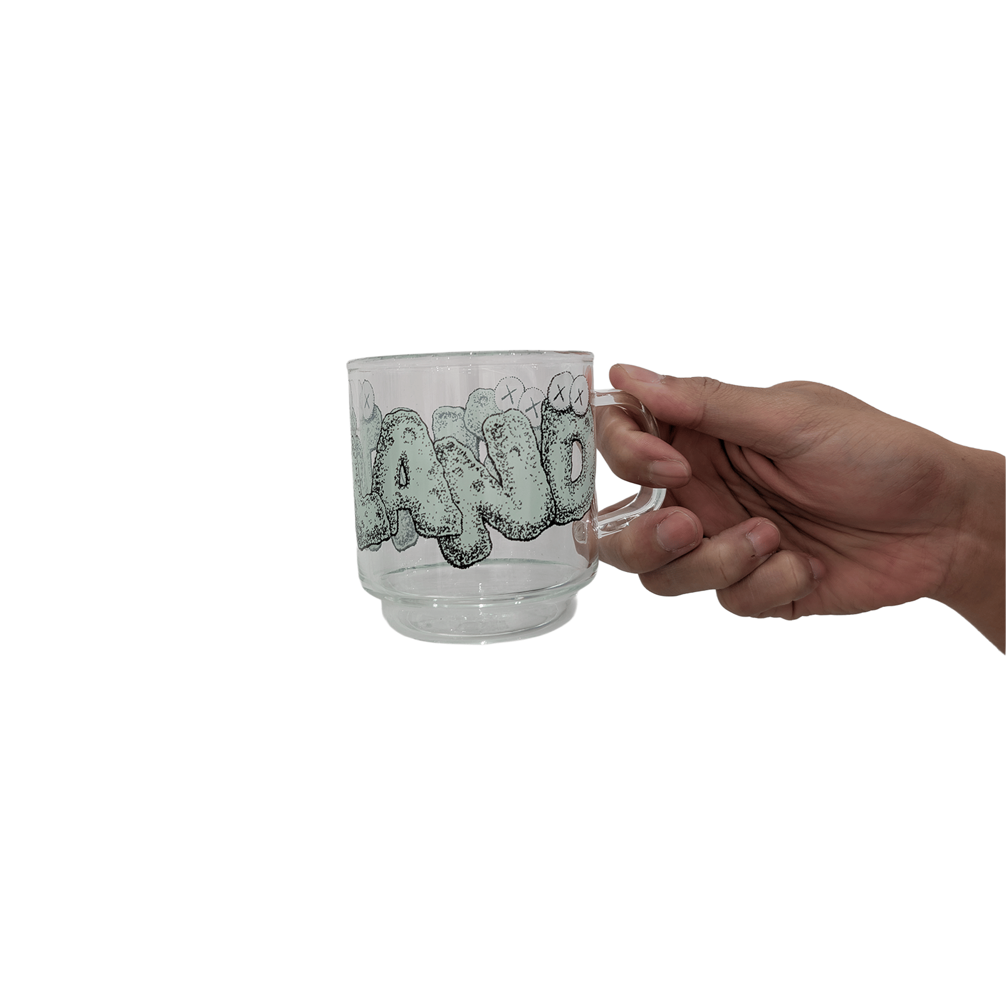 Supreme KAWS Holiday Thailand Glass Mug (SS25)