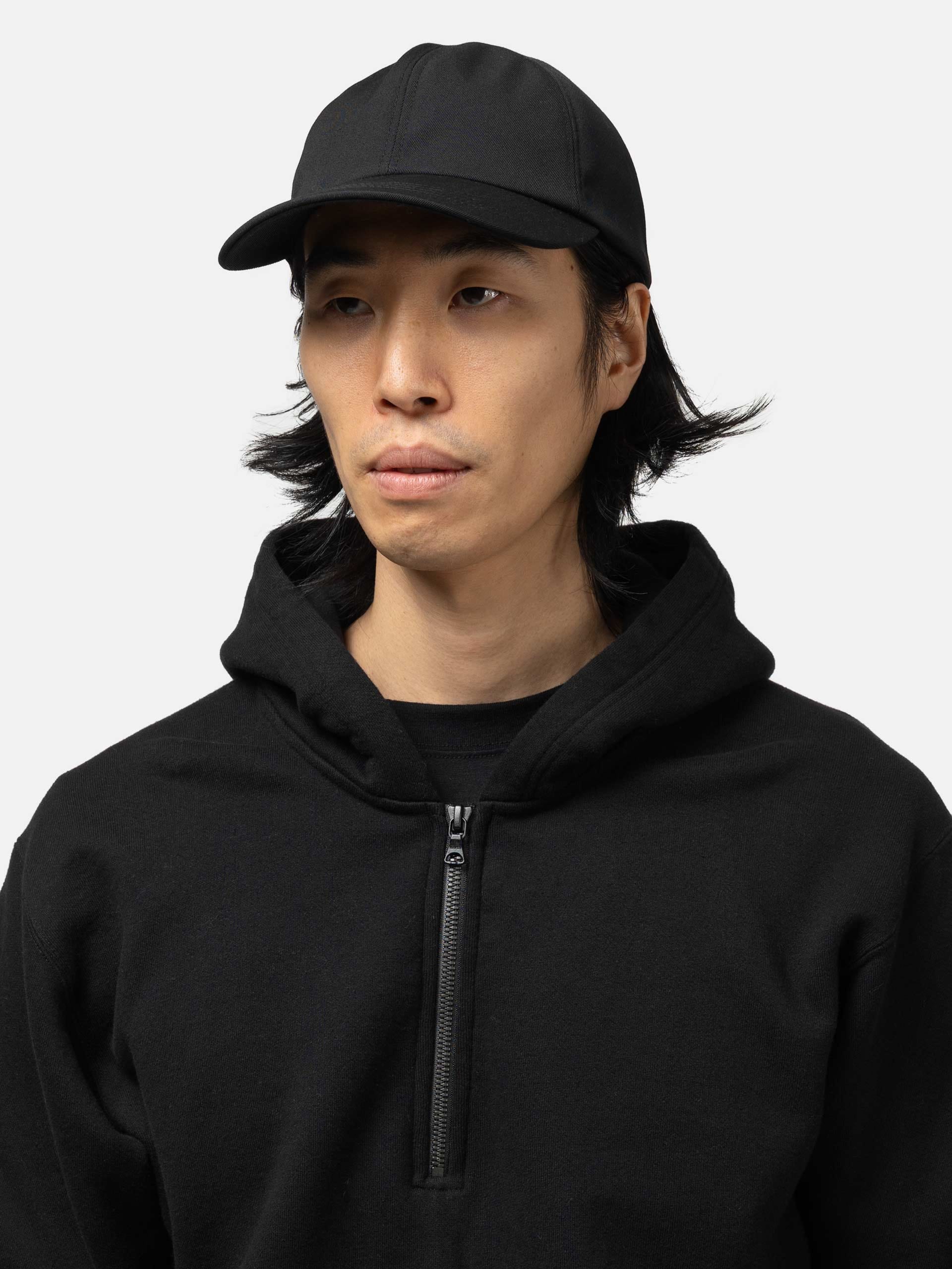 Loro Piana Field Cap - Loro Piana Storm System 3 l Wool Nylon Black