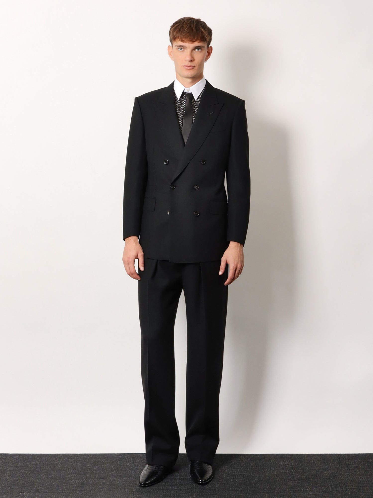 TOM FORD Microfantasy cotton shirt