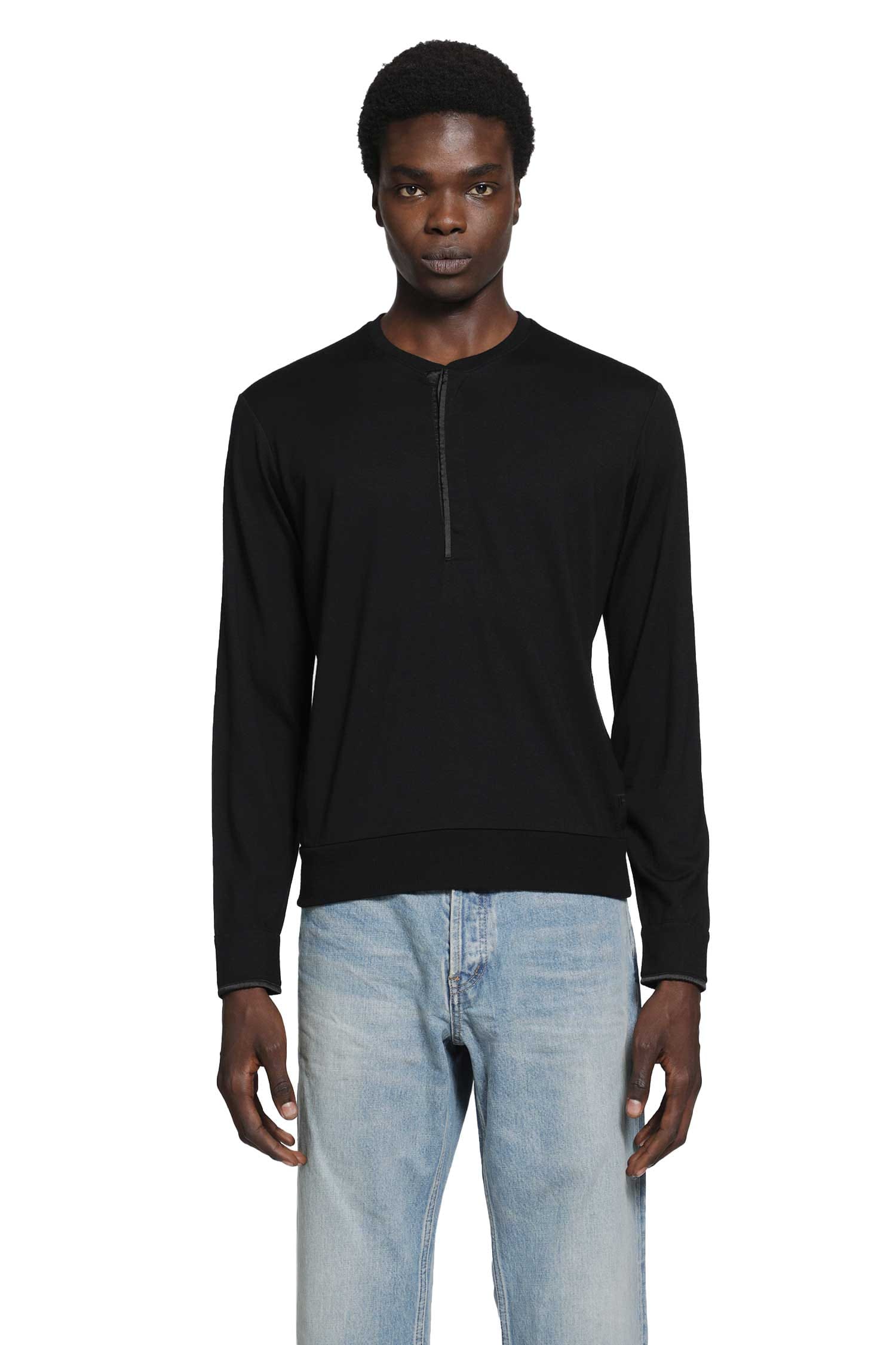 TOM FORD Wool Silk Cashmere Henley