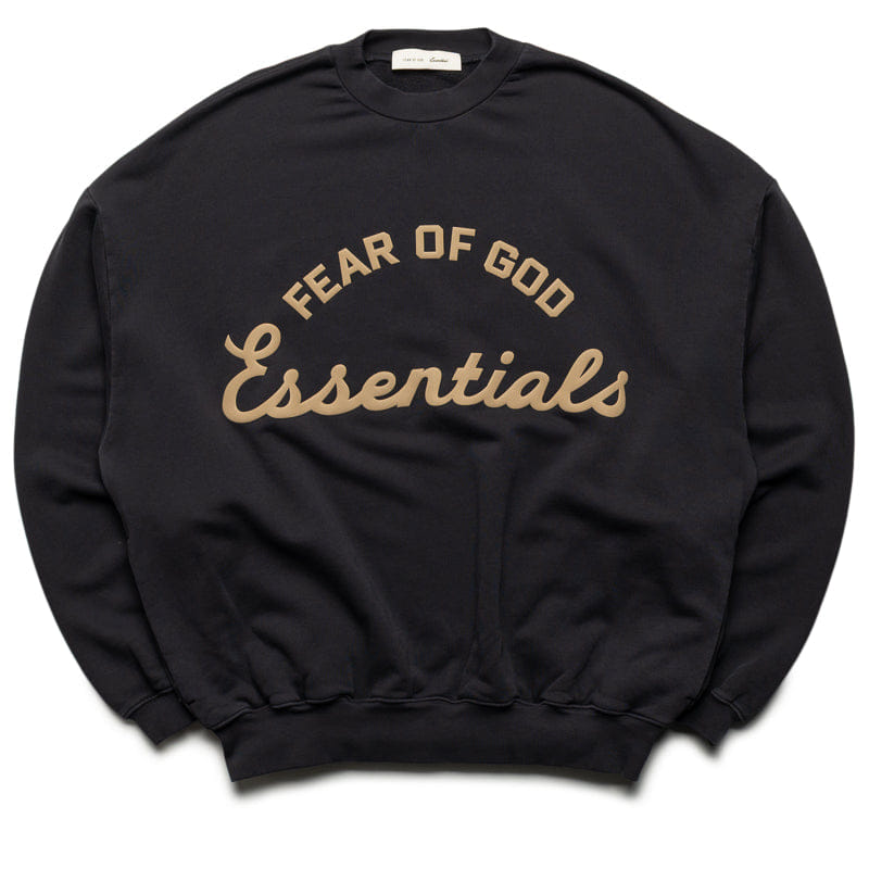 Fear Of God Essentials Training 90's Crewneck - Faded Black