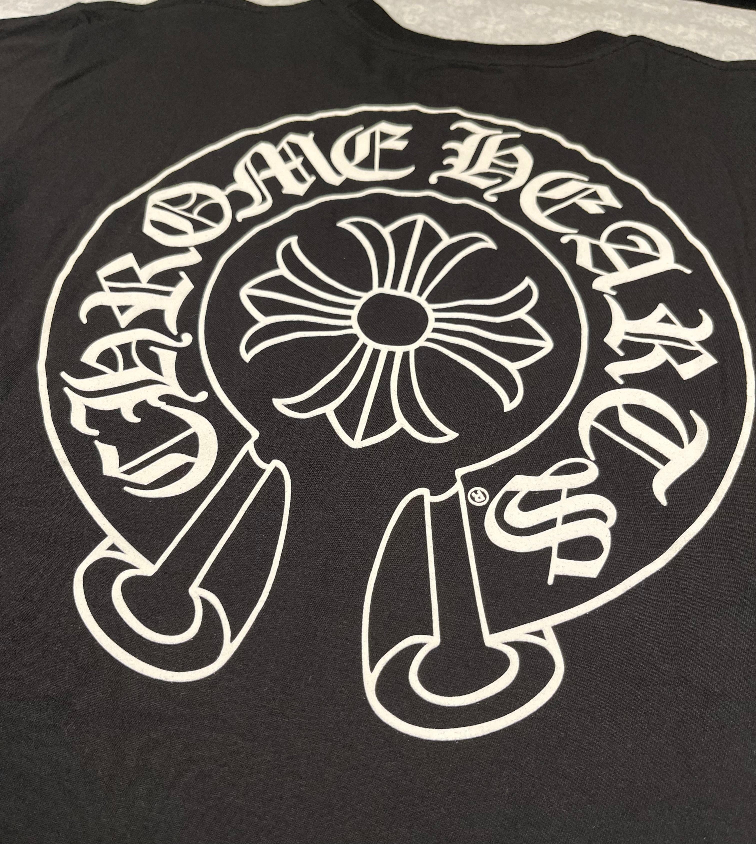 Chrome Hearts T - shirt Chrome Hearts Pocket Crew Black