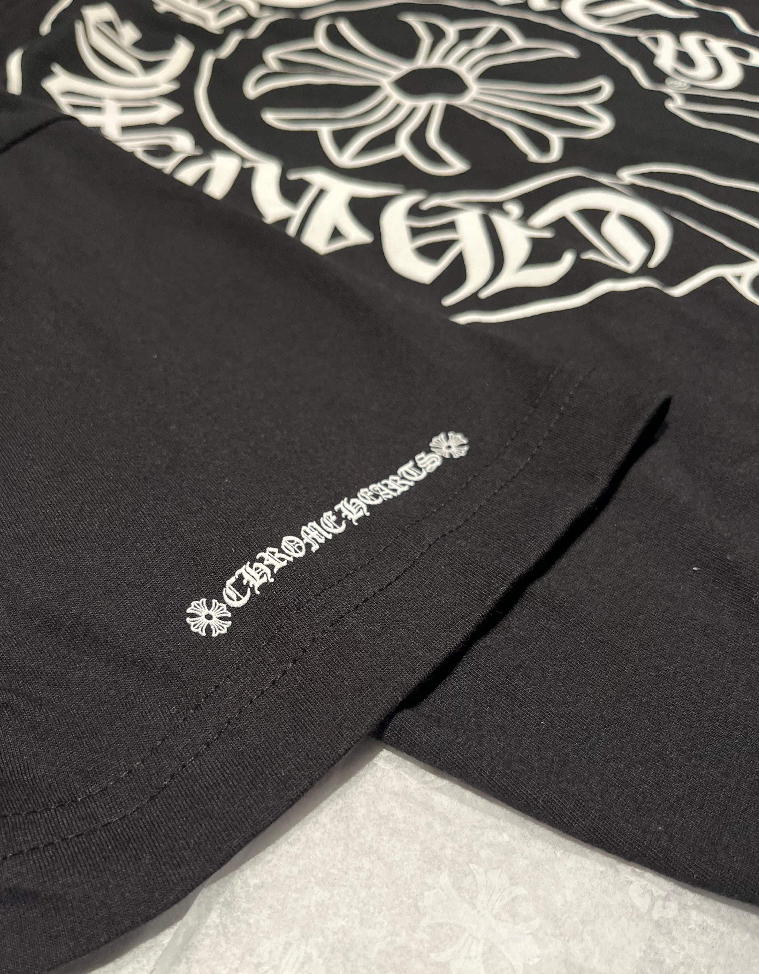Chrome Hearts T - shirt Chrome Hearts Pocket Crew Black