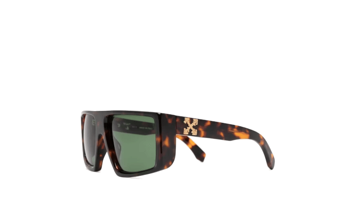 Off-White Alps Oversize Off - White Sunglasses Tortoiseshell