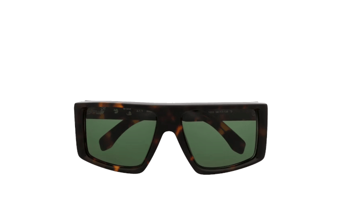 Off-White Alps Oversize Off - White Sunglasses Tortoiseshell