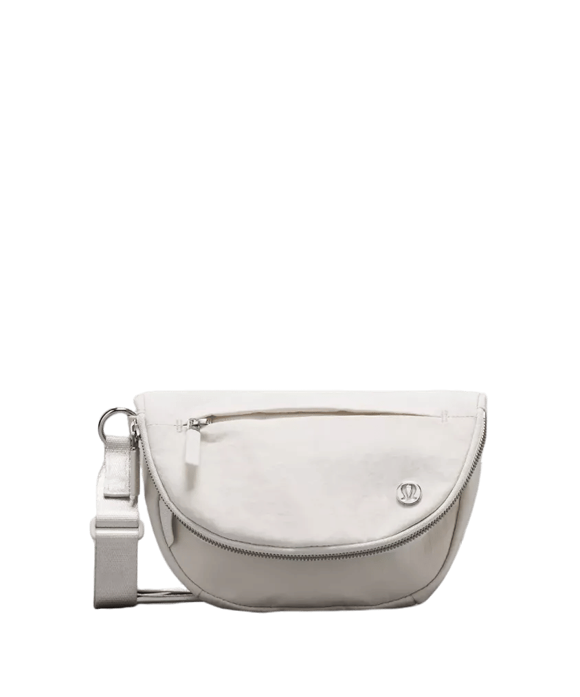 Lululemon All Night Festival Bag Micro 2 l White Opal/Silver