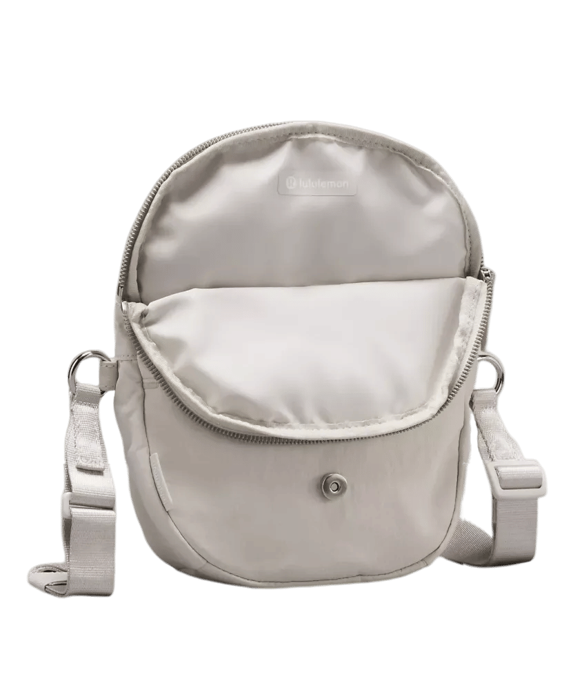 Lululemon All Night Festival Bag Micro 2 l White Opal/Silver