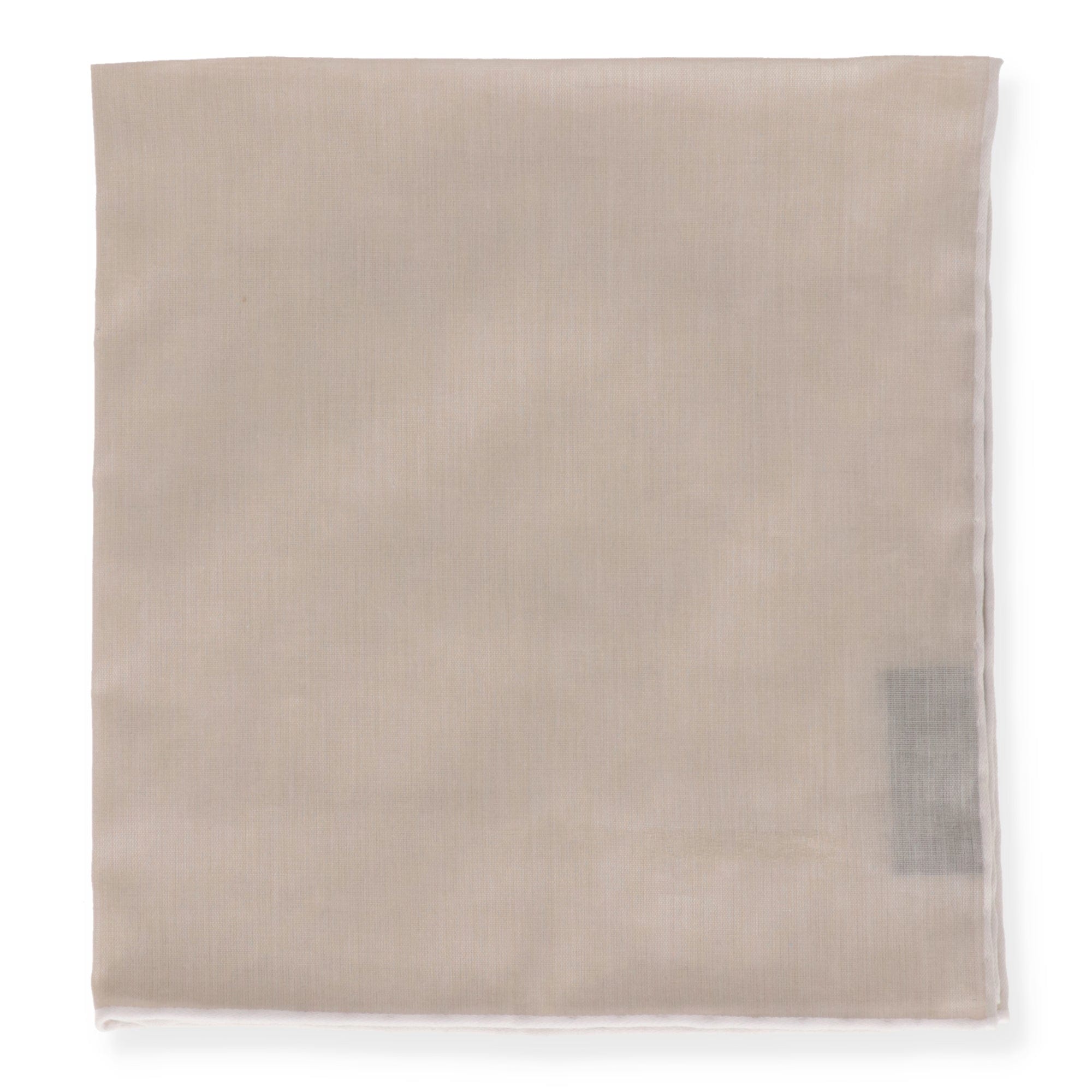 Tom Ford Mens Grey Pocket Square