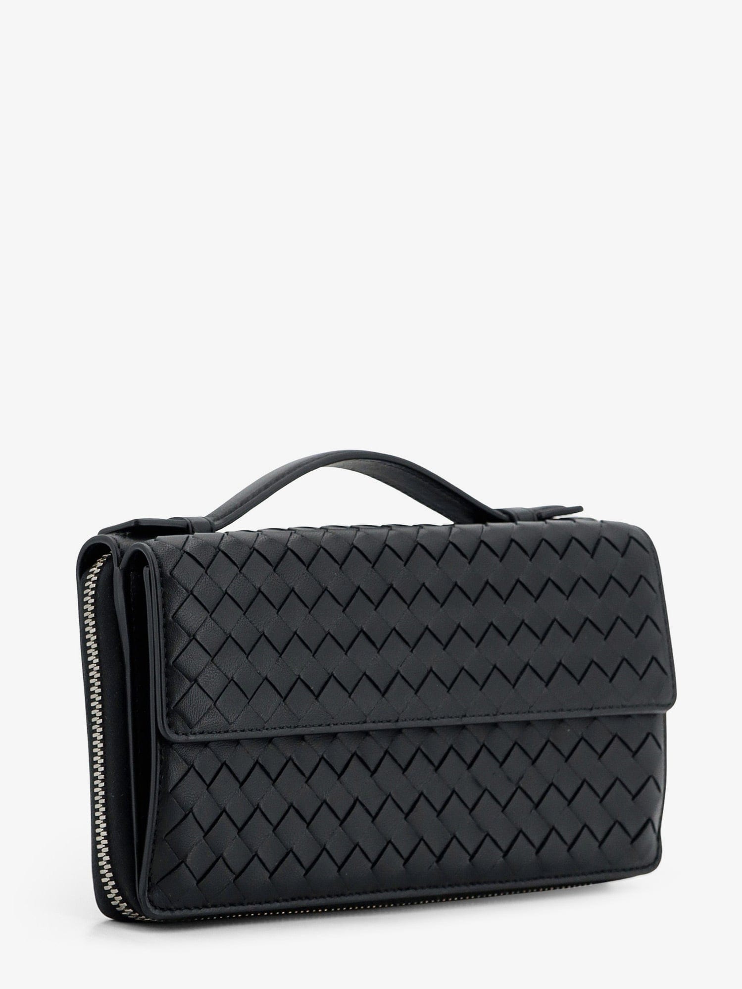 Bottega Veneta Leather wallet with Intrecciato pattern