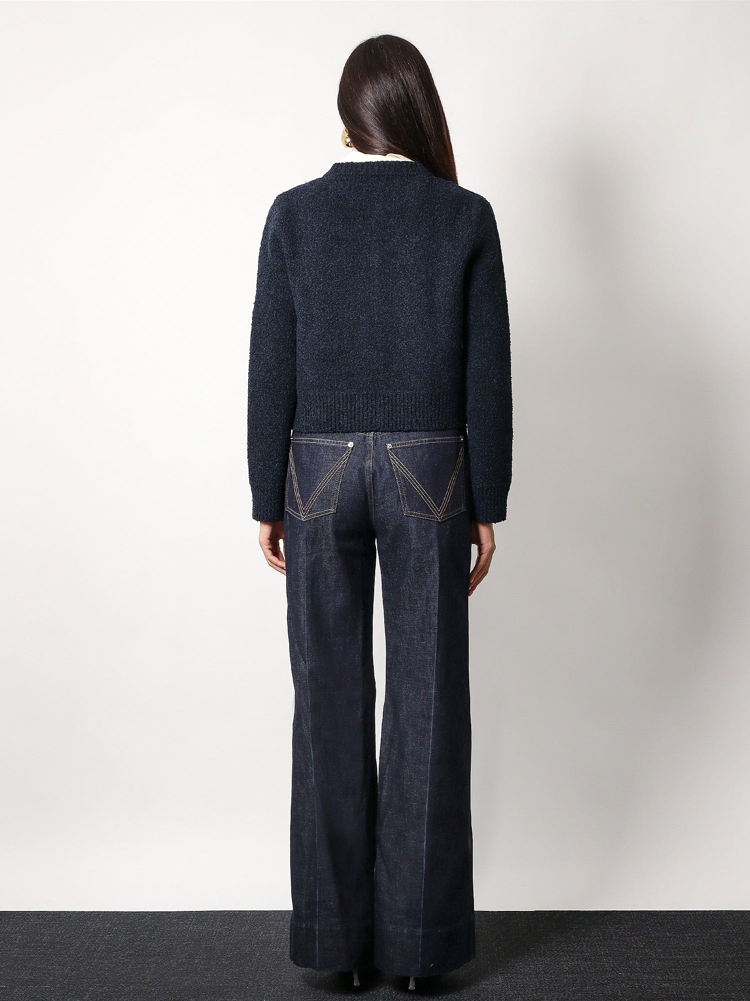 Bottega Veneta Indigo soft palazzo jeans