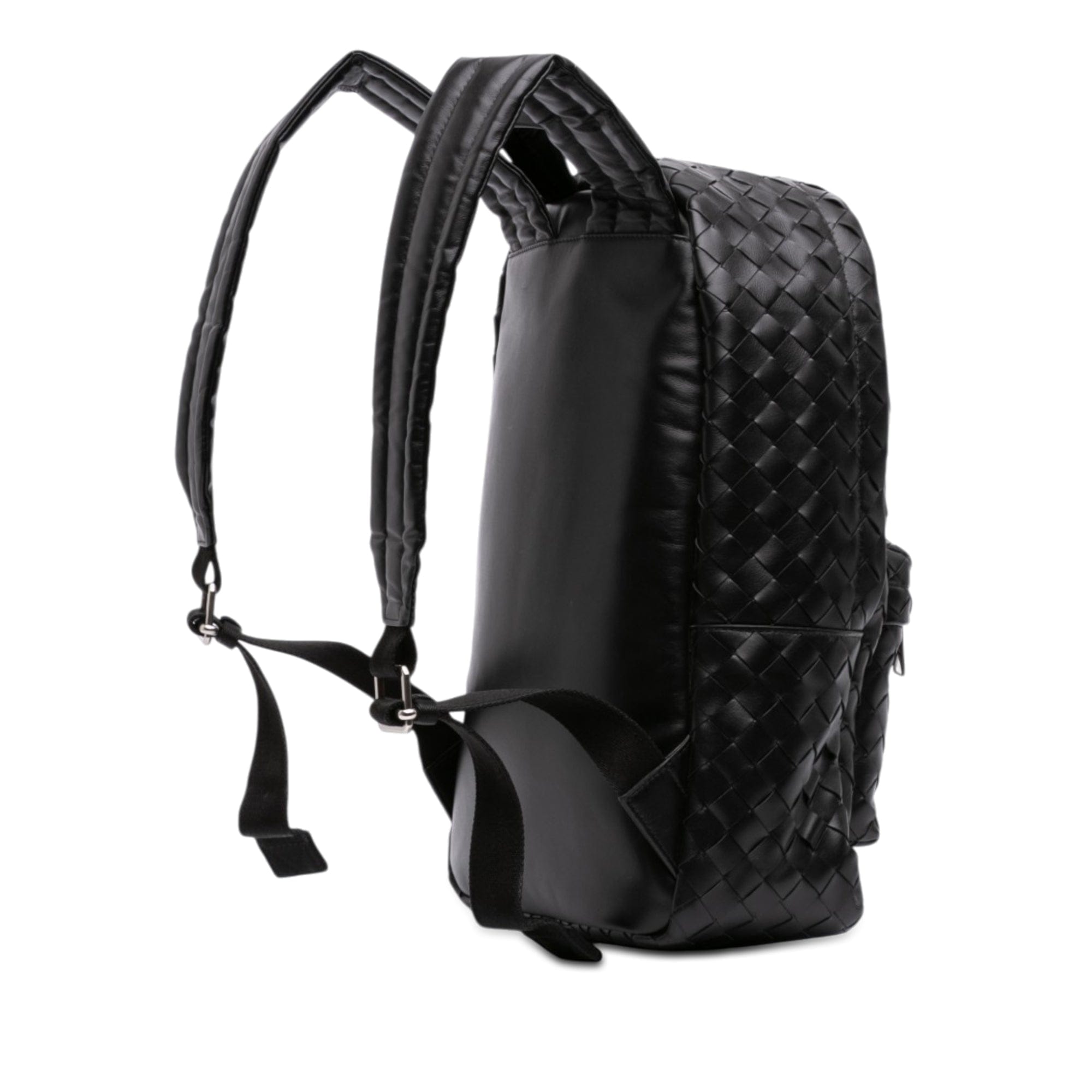 Bottega Veneta Small Leather Intrecciato Backpack