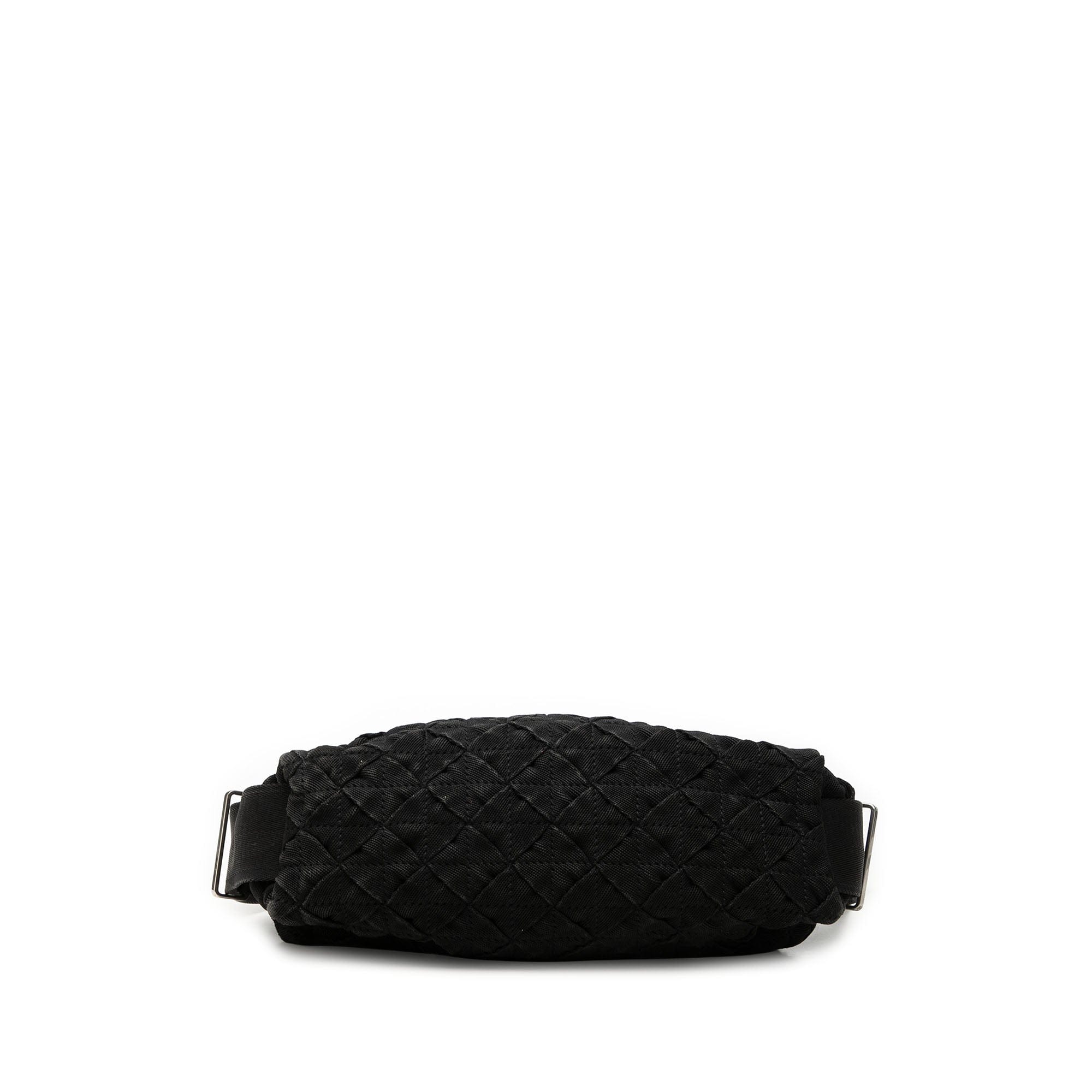 Bottega Veneta Canvas Intrecciato Webbing Belt Bag