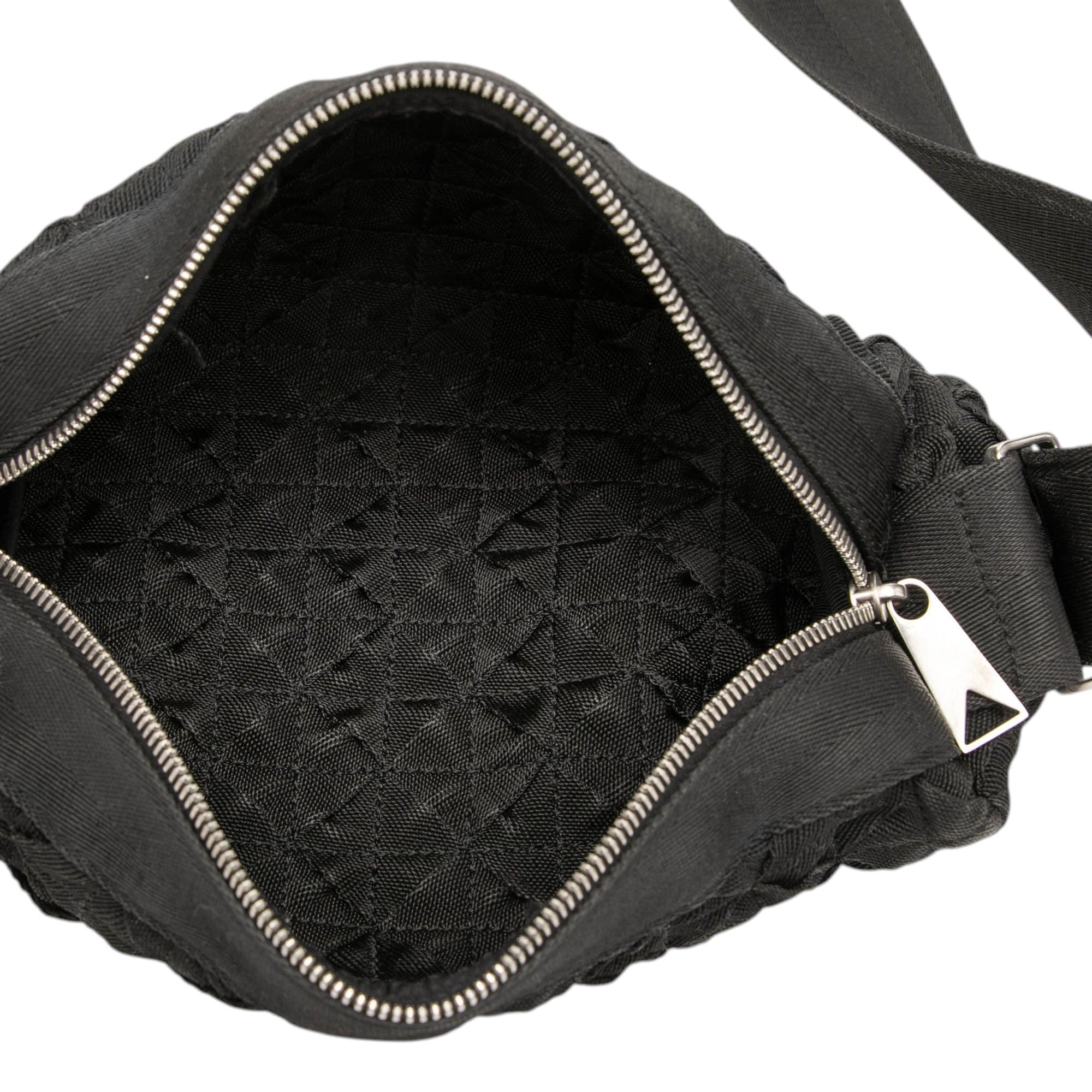Bottega Veneta Canvas Intrecciato Webbing Belt Bag