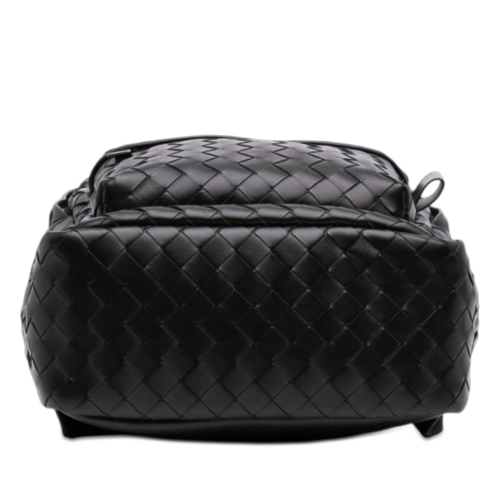 Bottega Veneta Small Leather Intrecciato Backpack